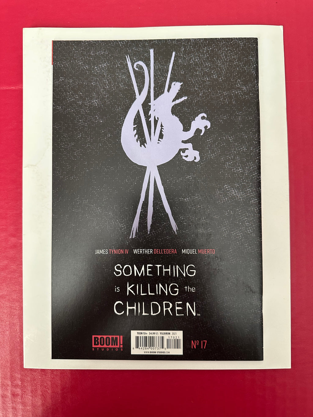 Something is Killing the Children #17 (2021) KEY Variant Ozgur Yildirim Glow-In-The-Dark Cover by Ugly Monkey Comics