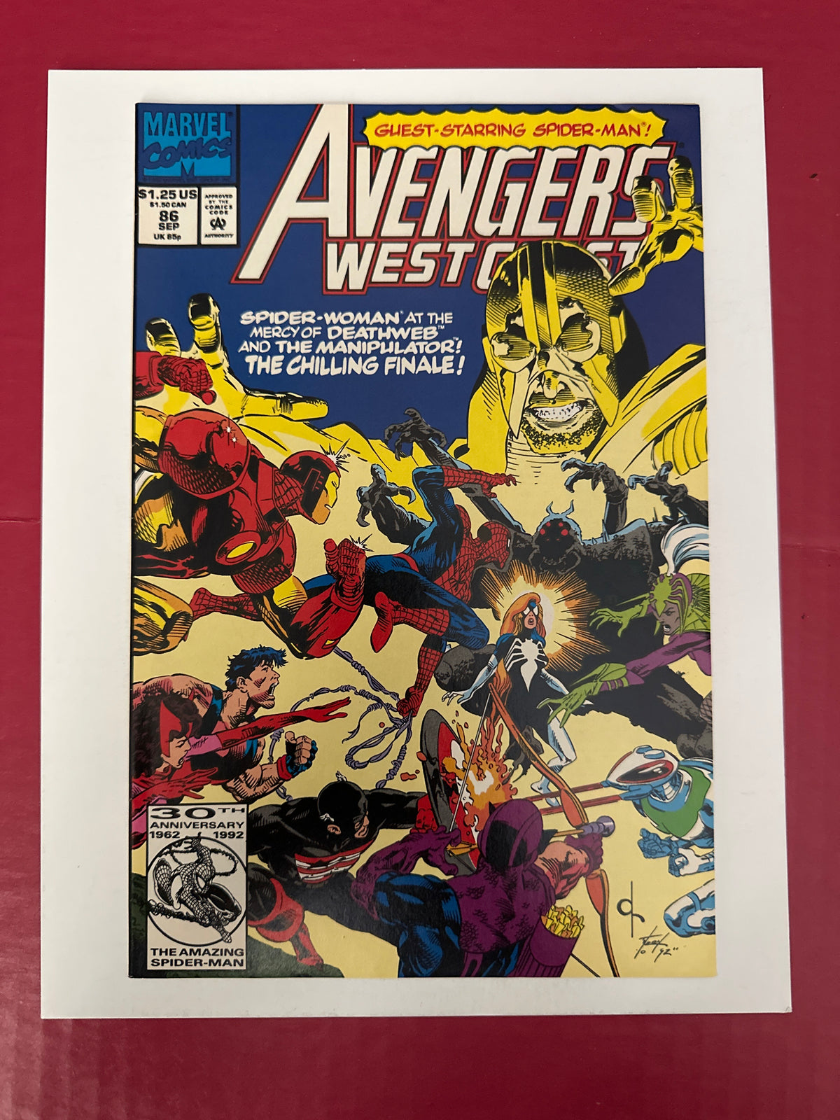 The West Coast Avengers, Vol. 2 #86A (Marvel Comics 1992) Direct Edition by Ugly Monkey Comics