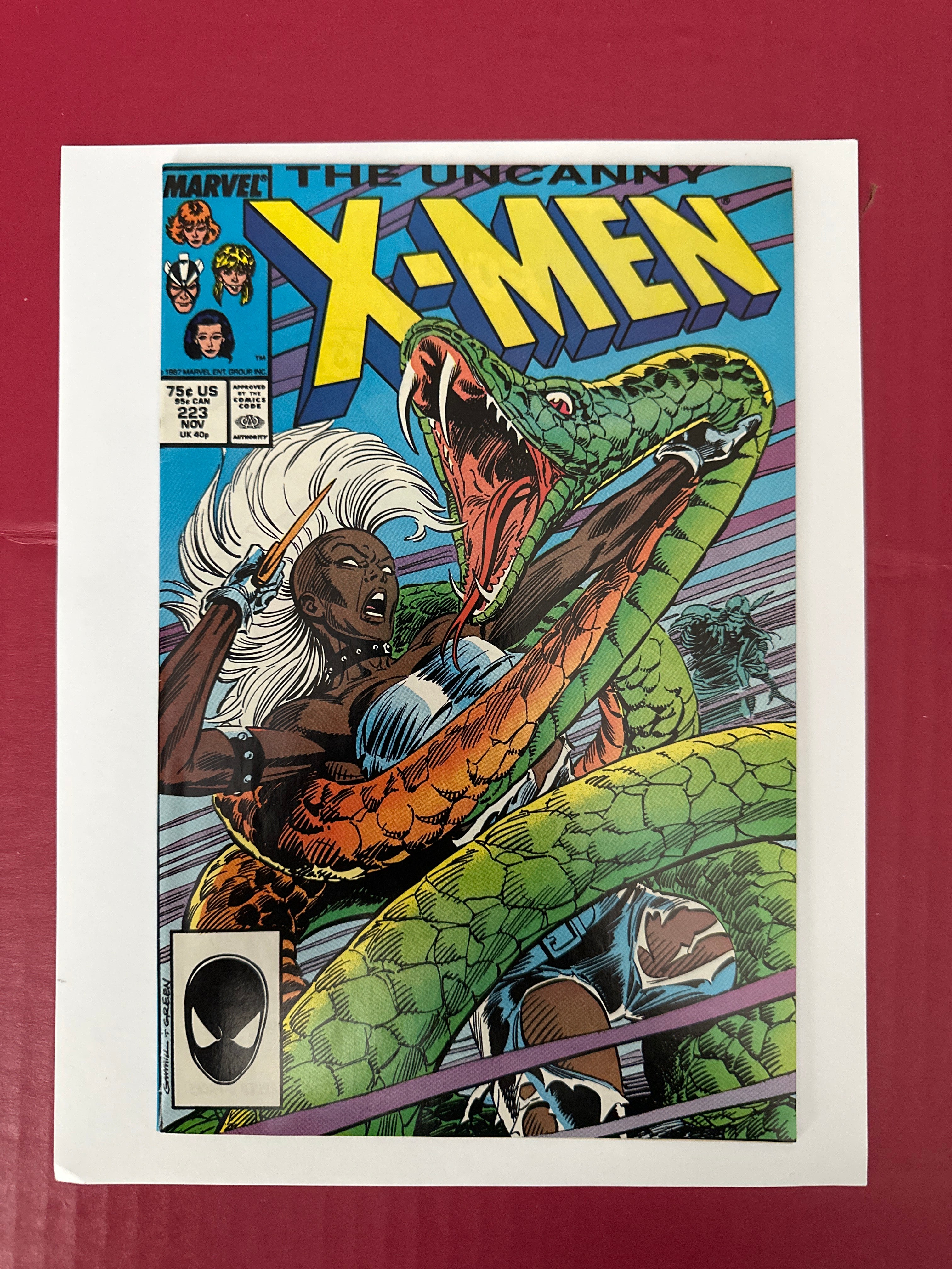 The Uncanny X-Men, Vol. 1 #223 (Marvel Comics 1987) Direct Edition by Ugly Monkey Comics