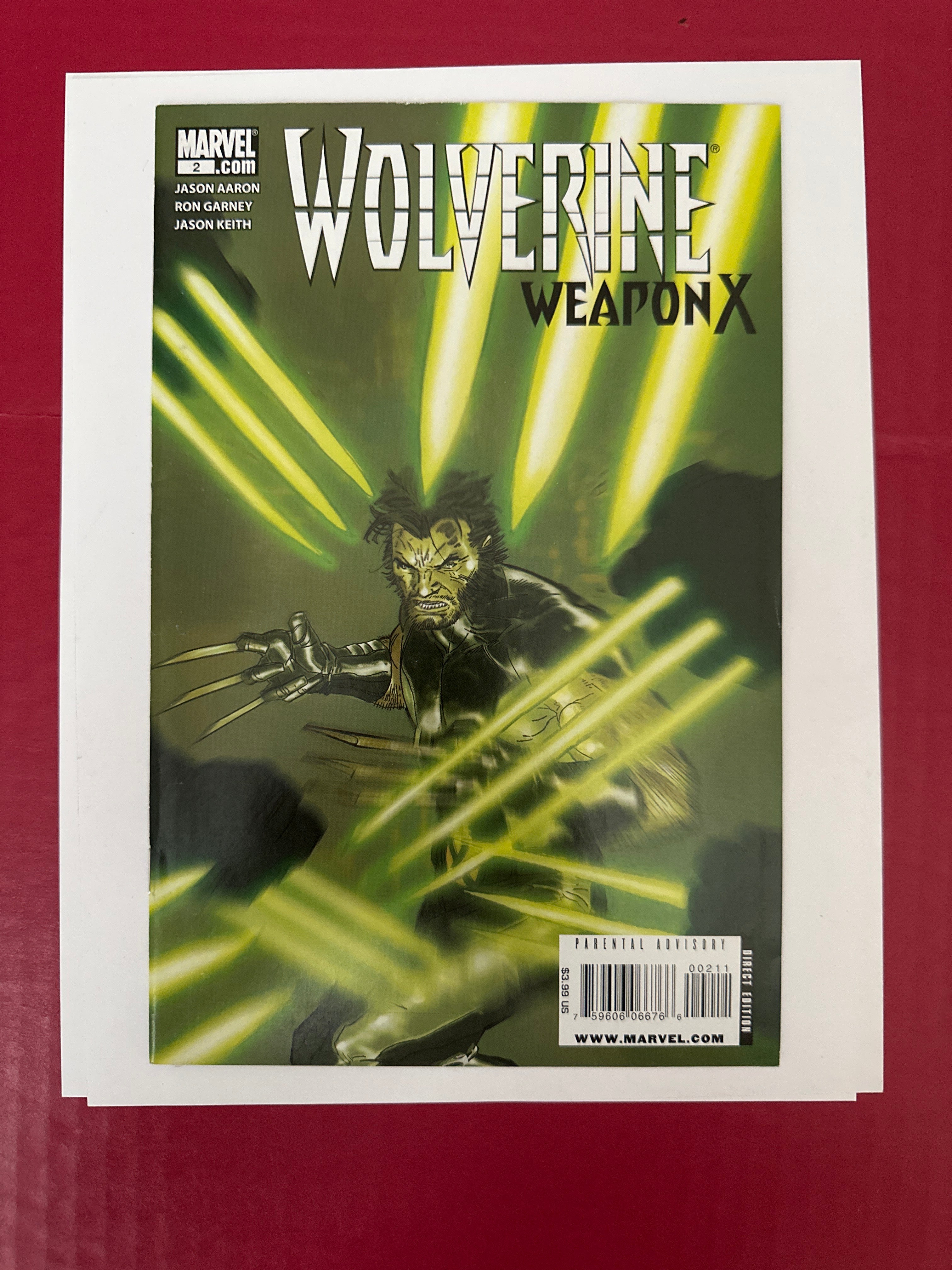 Wolverine: Weapon X #2A (2009) by Ugly Monkey Comics