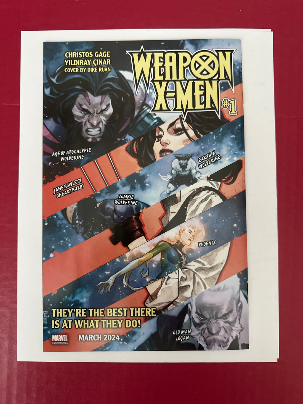 Wolverine, Vol. 7 #42A (2024) by Ugly Monkey Comics