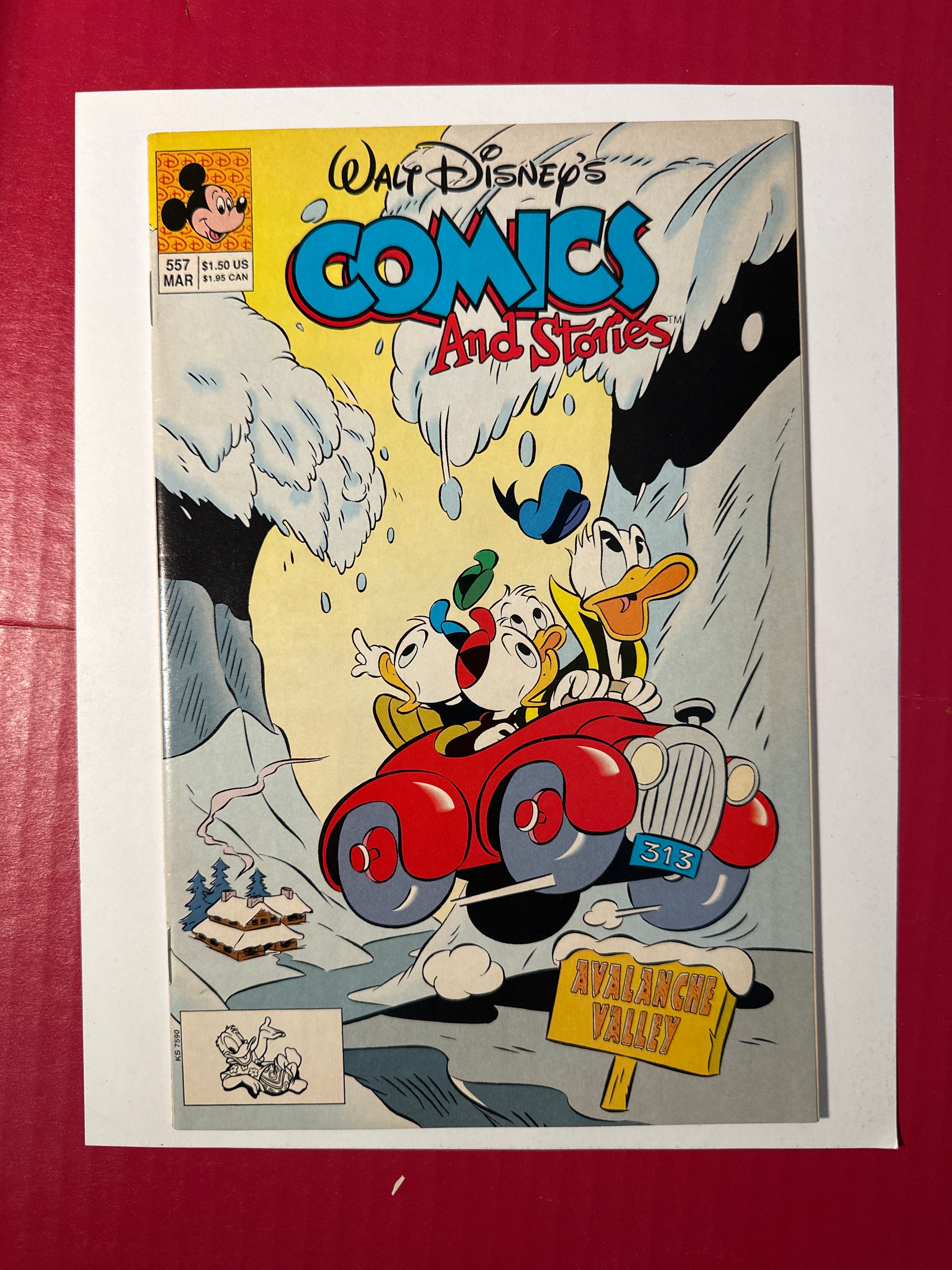Walt Disney's Comics and Stories #557 (Western Publishing Co. 1991) by Ugly Monkey Comics
