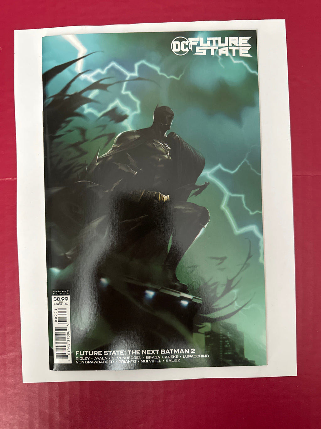 Future State: The Next Batman #2B (DC Comics 2021) 1st appearance by Ugly Monkey Comics