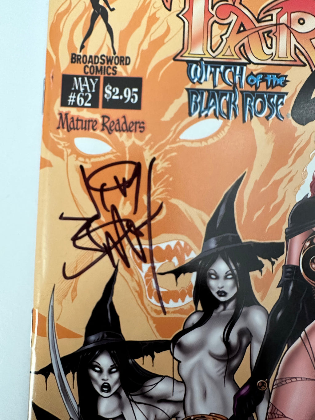 Tarot: Witch of the Black Rose #62A (2010) Signed by Jim Balent by Ugly Monkey Comics