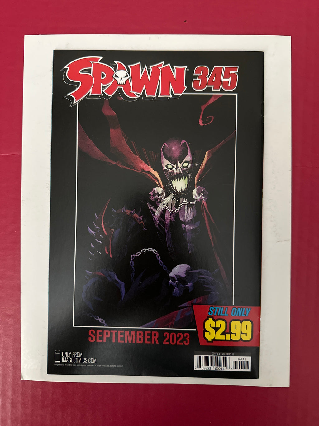 Spawn #344A (2023) by Ugly Monkey Comics