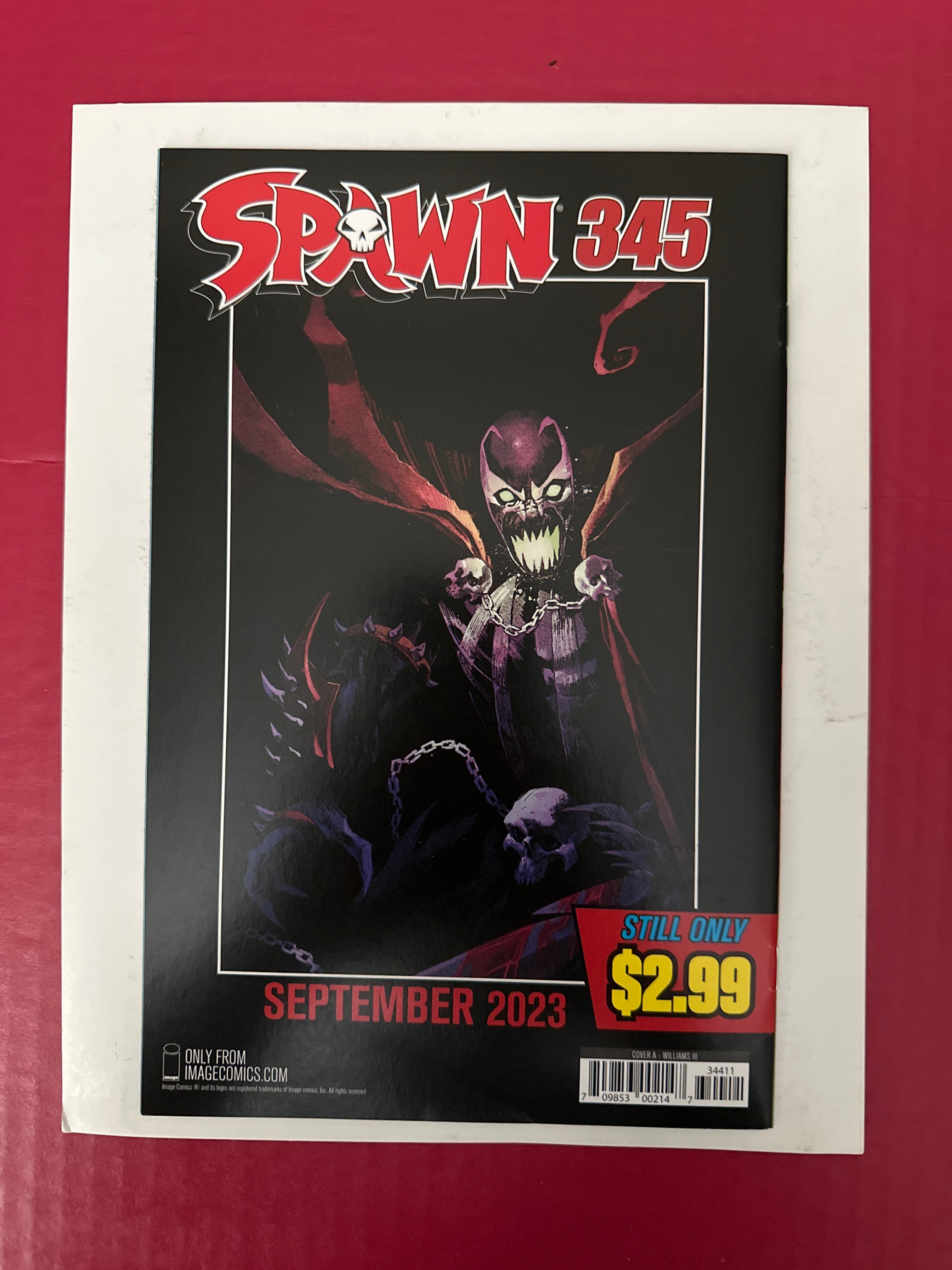 Spawn #344A (2023) by Ugly Monkey Comics