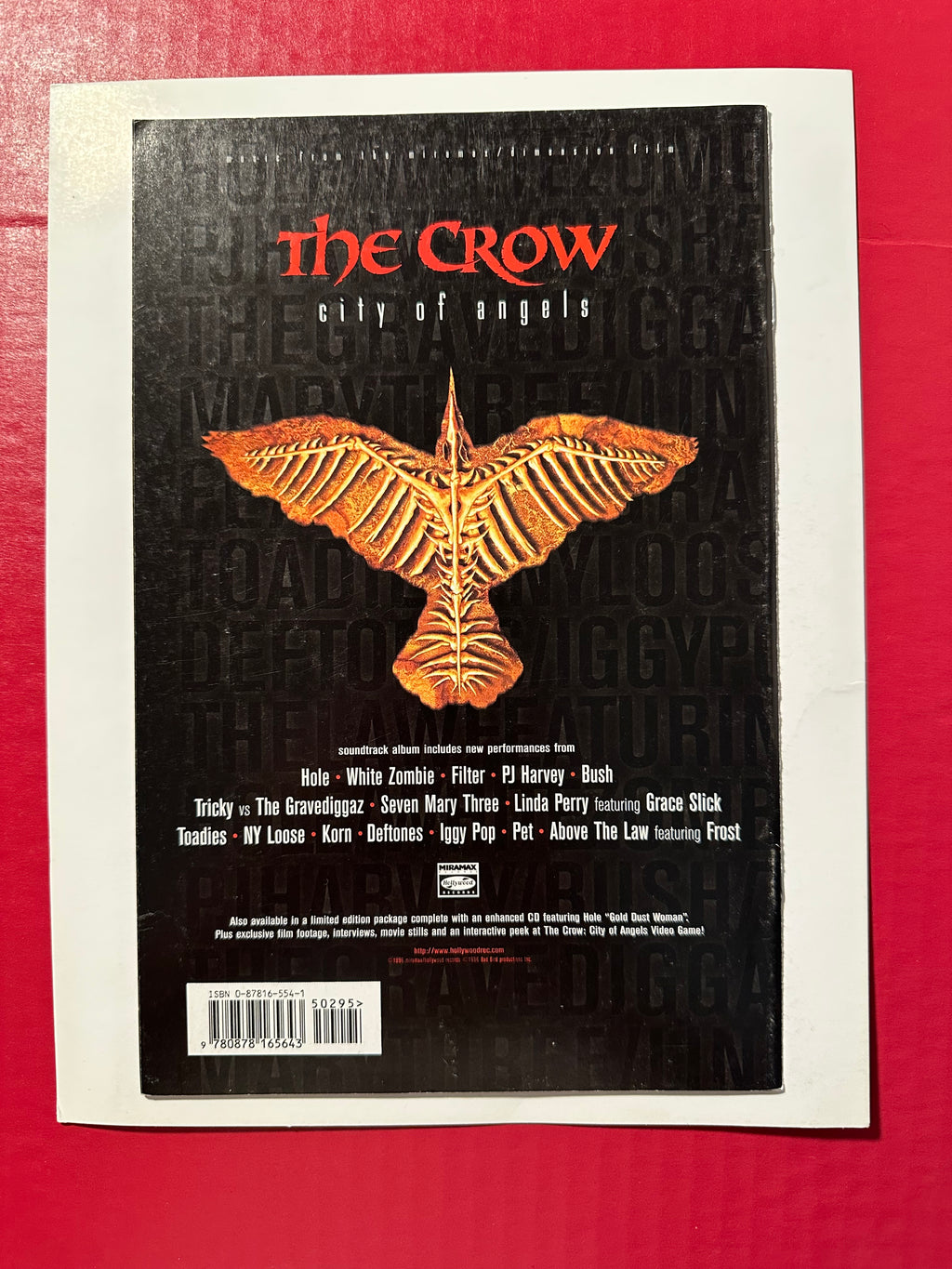 The Crow: Waking Nightmares #1 (1997) Double Signed by Ugly Monkey Comics