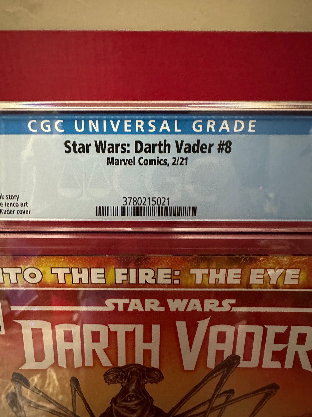 Star Wars: Darth Vader, Vol. 3 #8 (2021) CGC 9.6 Key 1st full app. Eye of Webbish Bog by Ugly Monkey Comics