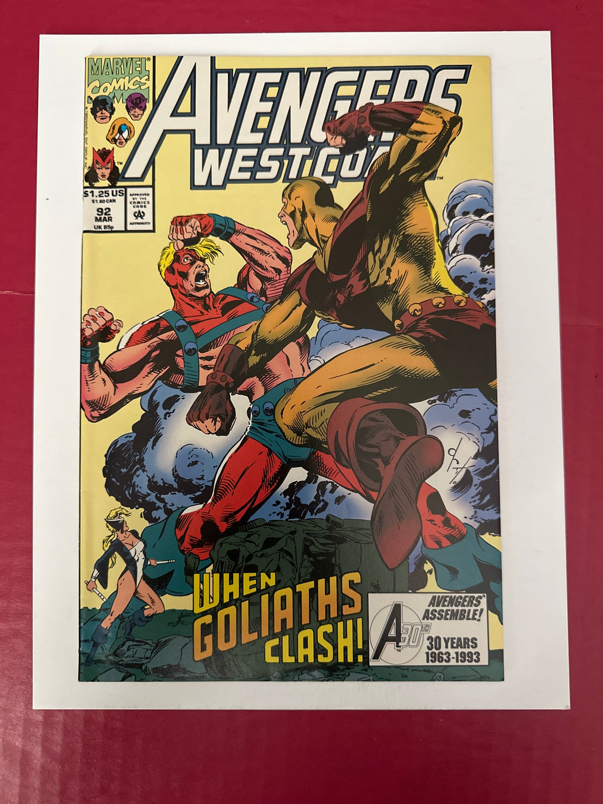 The West Coast Avengers, Vol. 2 #92A (Marvel Comics 1993) Direct Edition by Ugly Monkey Comics
