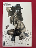 La Muerta: Retribution #1 (2018) Variant Mike Krome Naughty Maria Cover Signed with COA