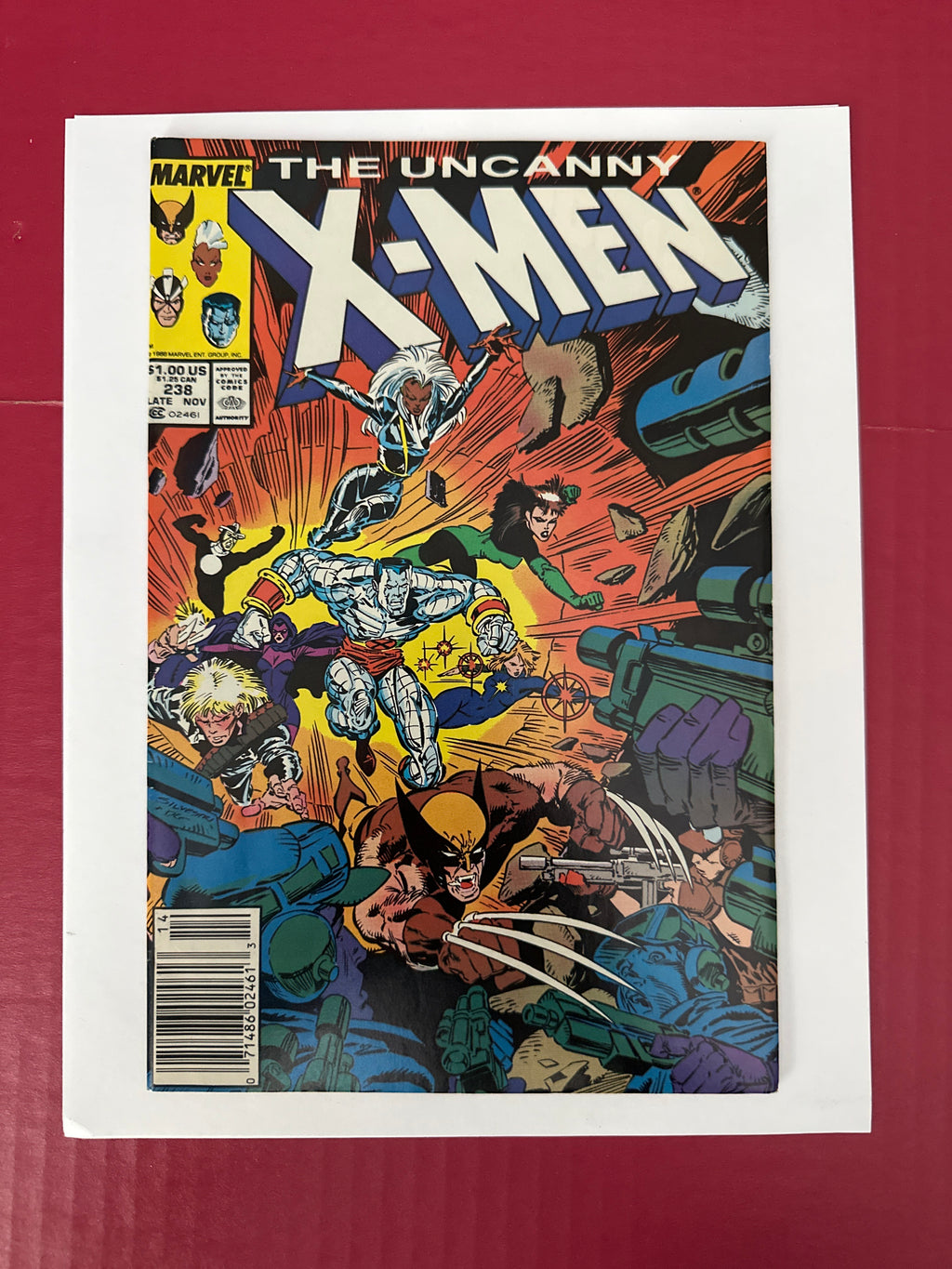 The Uncanny X-Men, Vol. 1 #238 (Marvel Comics 1988) Newsstand Edition by Ugly Monkey Comics