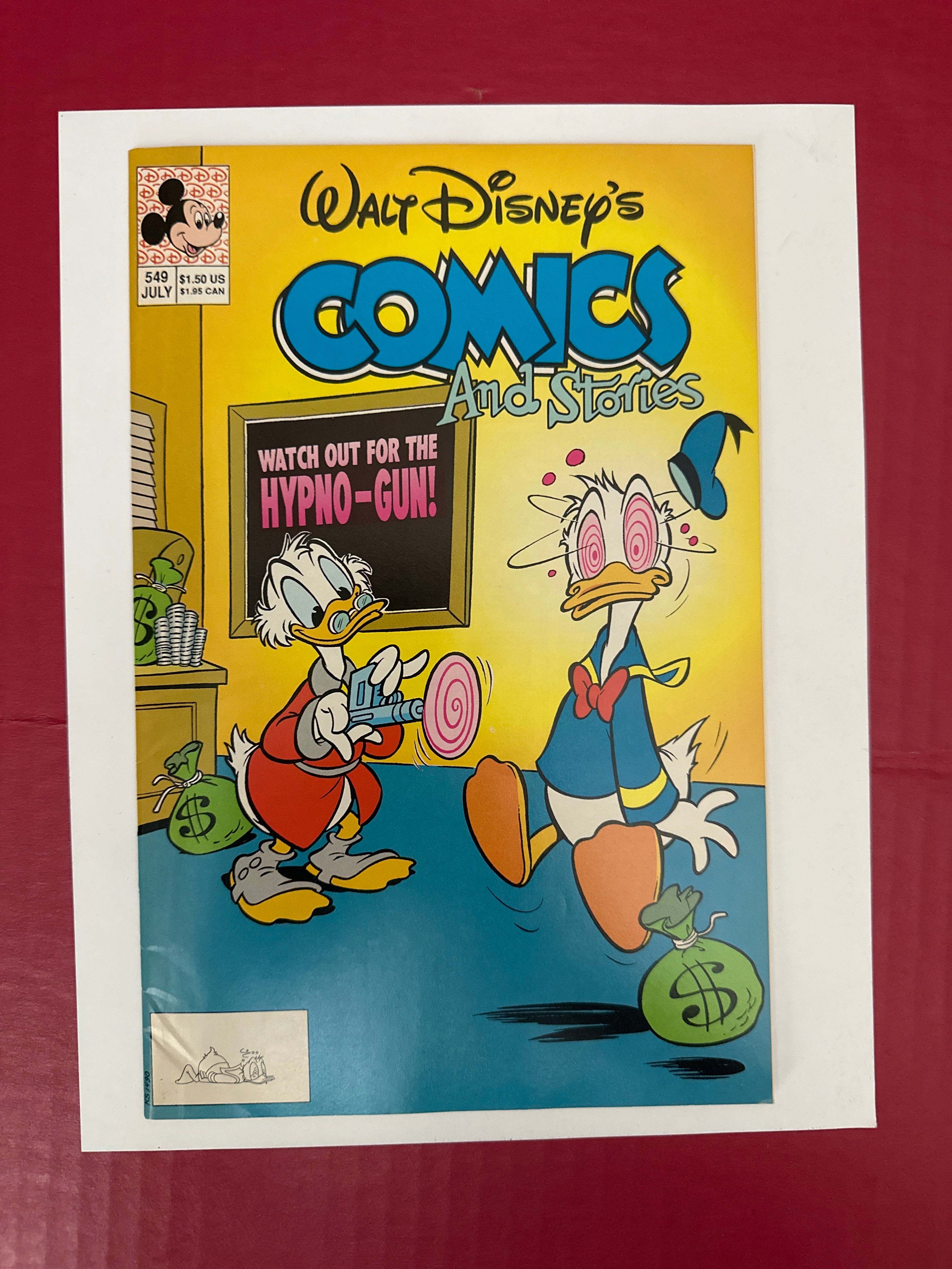 Walt Disney's Comics and Stories #549 (Western Publishing Co. 1990) by Ugly Monkey Comics