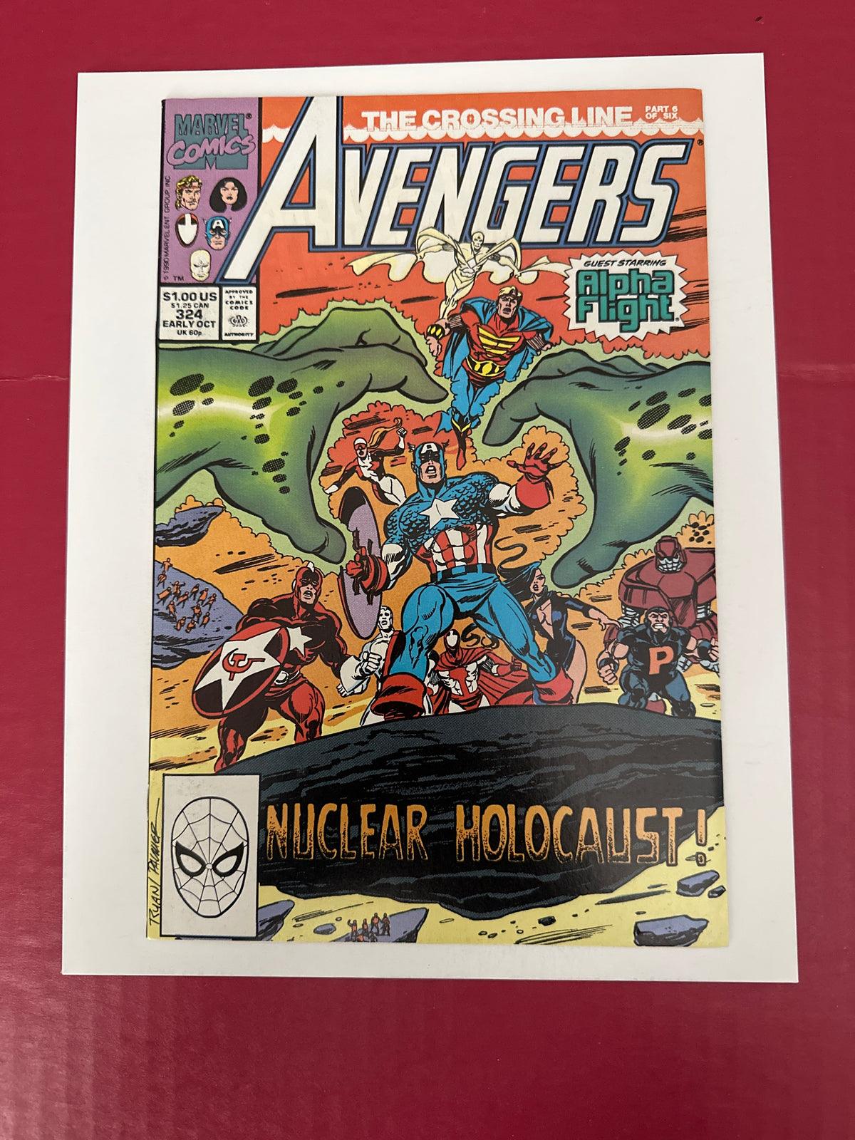 The Avengers, Vol. 1 #324A (Marvel Comics 1990) by Ugly Monkey Comics