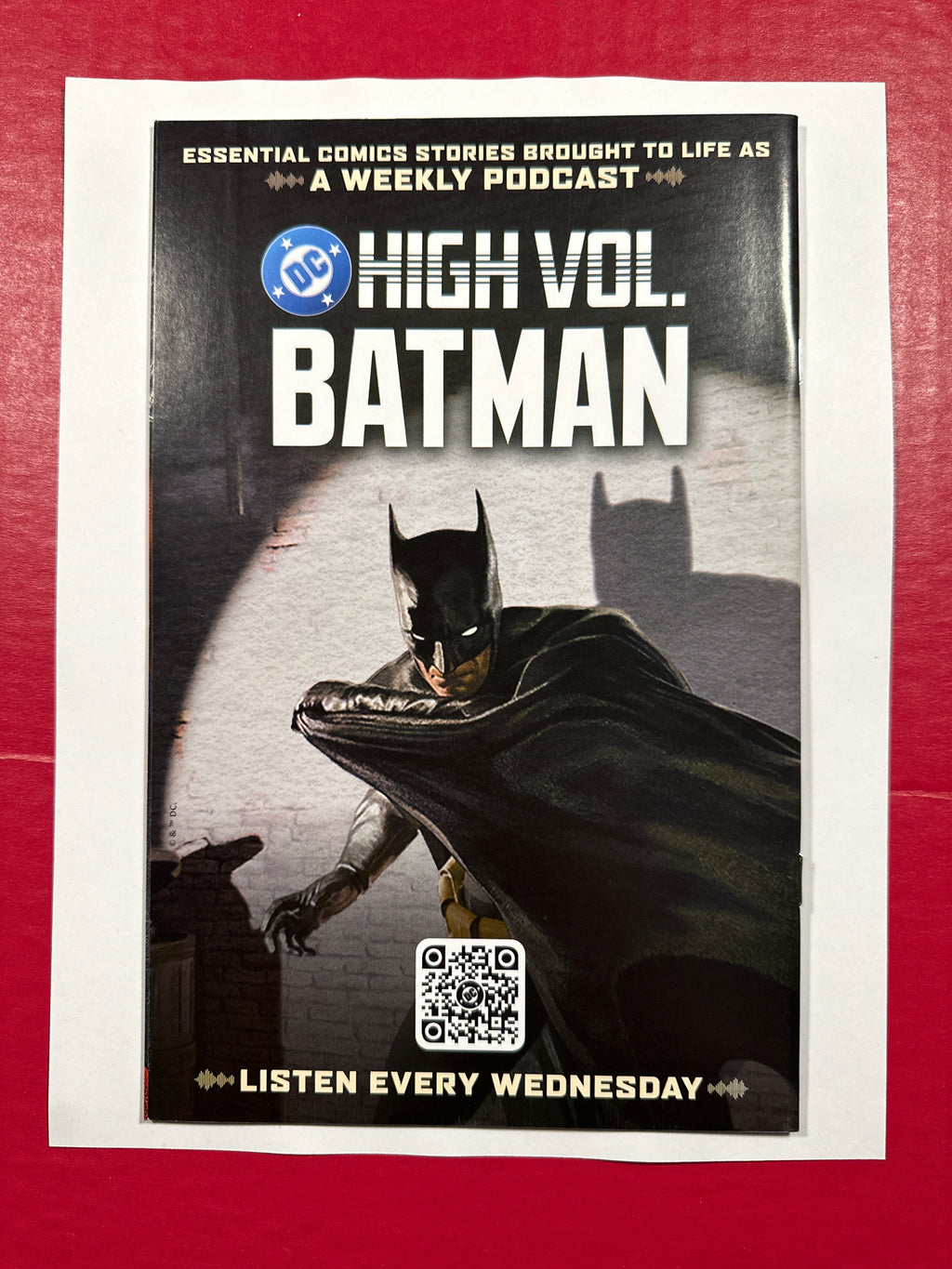 Batman, Vol. 4 #1D (DC Comics 2025) by Ugly Monkey Comics