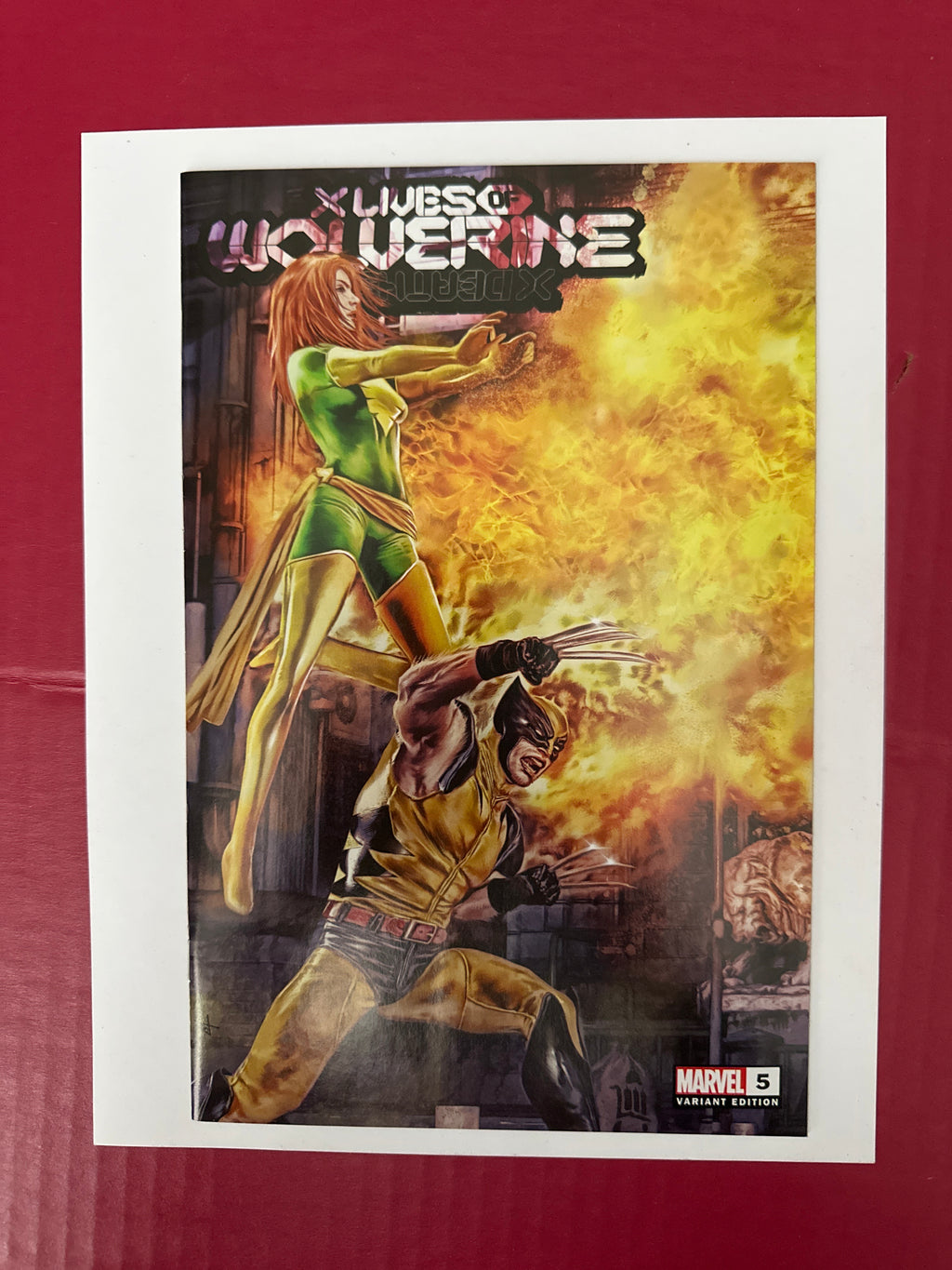 X Lives of Wolverine #5 (Marvel Comics 2022) Exclusive Marco Turini Trade Dress Variant by Ugly Monkey Comics