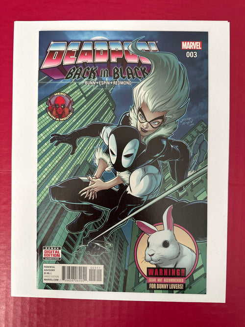 Deadpool: Back In Black #3A (2016 Marvel Comics) by Ugly Monkey Comics