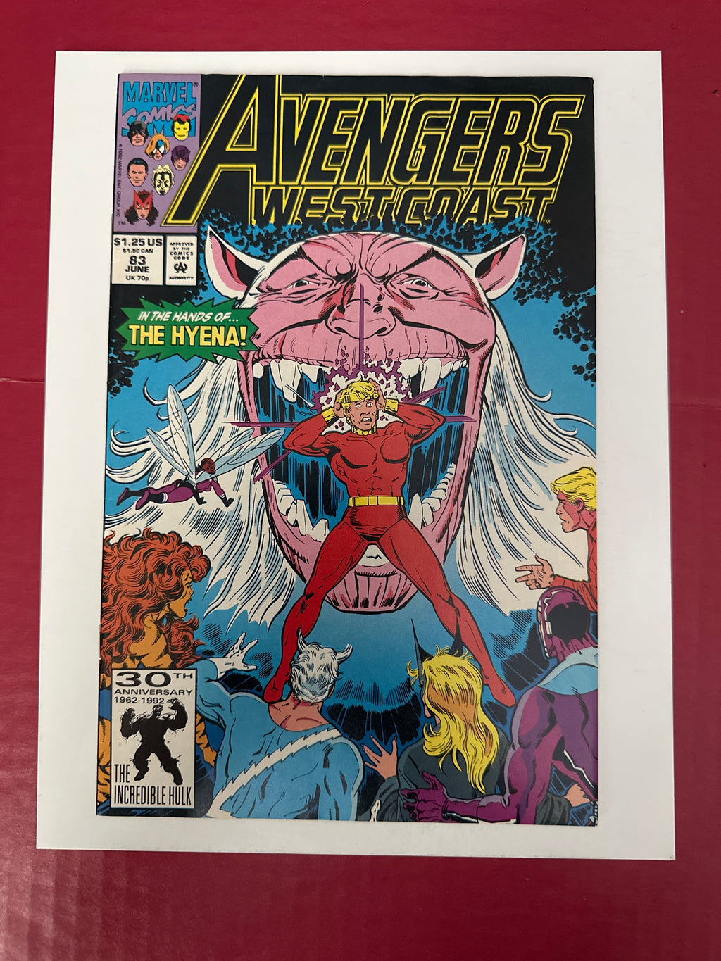 The West Coast Avengers, Vol. 2 #83A (Marvel Comics 1992) Direct Edition by Ugly Monkey Comics