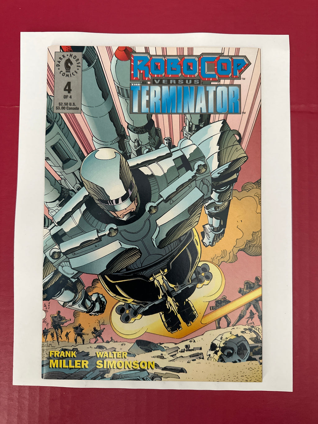 Robocop Versus The Terminator #4 (Dark Horse Comics 1992) by Ugly Monkey Comics
