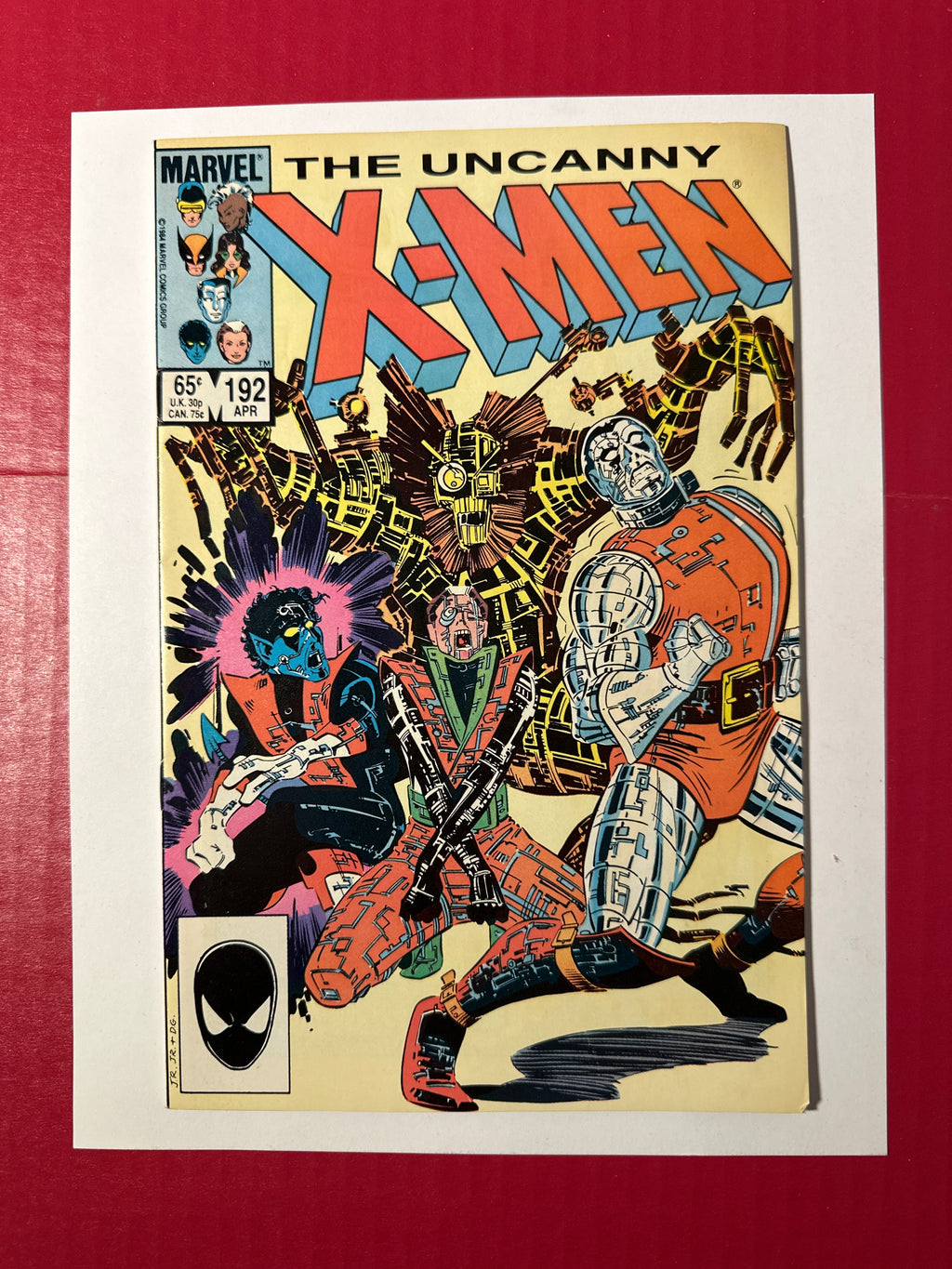 The Uncanny X-Men, Vol. 1 #192 (Marvel Comics 1985) Direct Edition by Ugly Monkey Comics