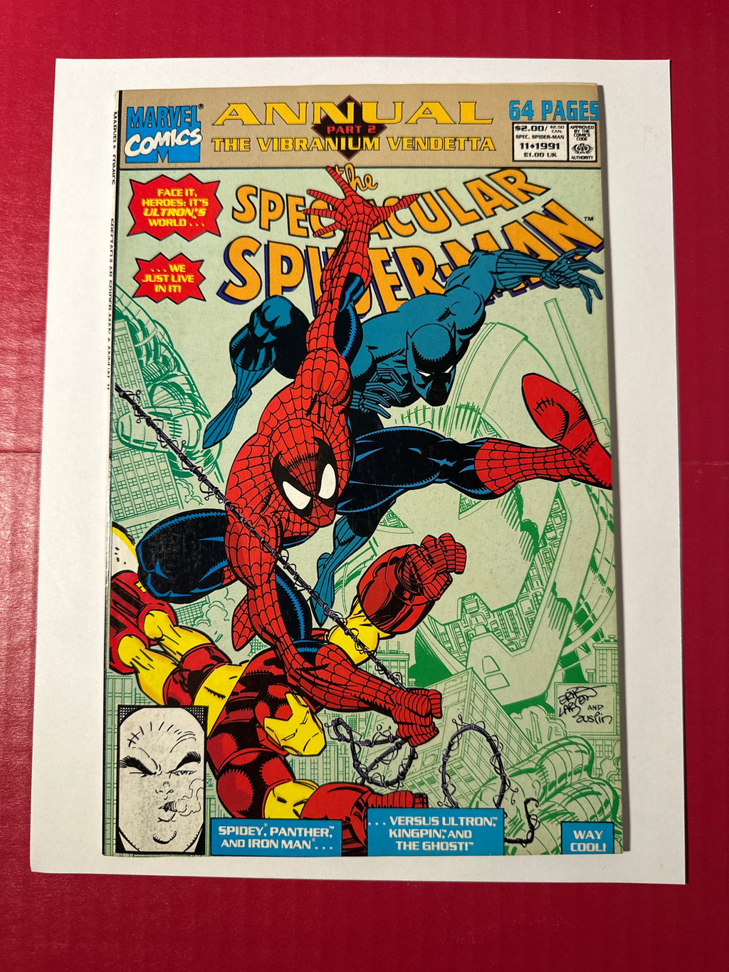 The Spectacular Spider-Man Annual #11 (Marvel Comics 1991) Direct Edition by Ugly Monkey Comics