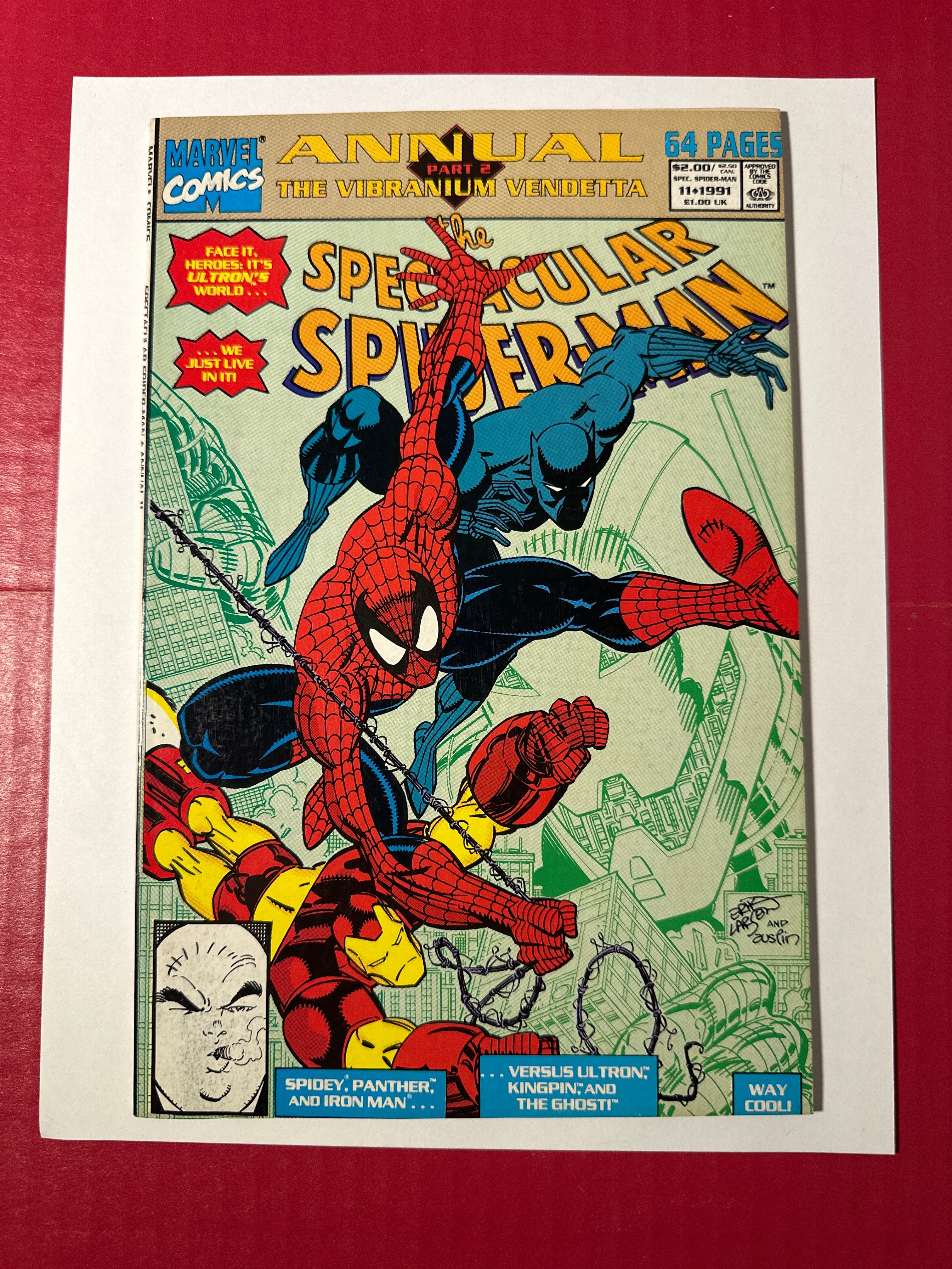 The Spectacular Spider-Man Annual #11 (Marvel Comics 1991) Direct Edition by Ugly Monkey Comics