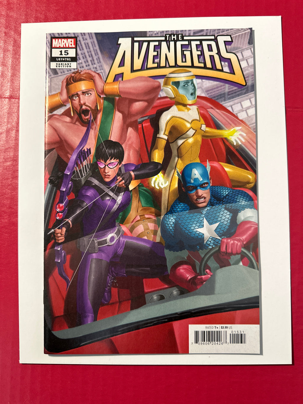 The Avengers, Vol. 9 #15C (Marvel Comics 2024) Junggeun Yoon Variant by Ugly Monkey Comics