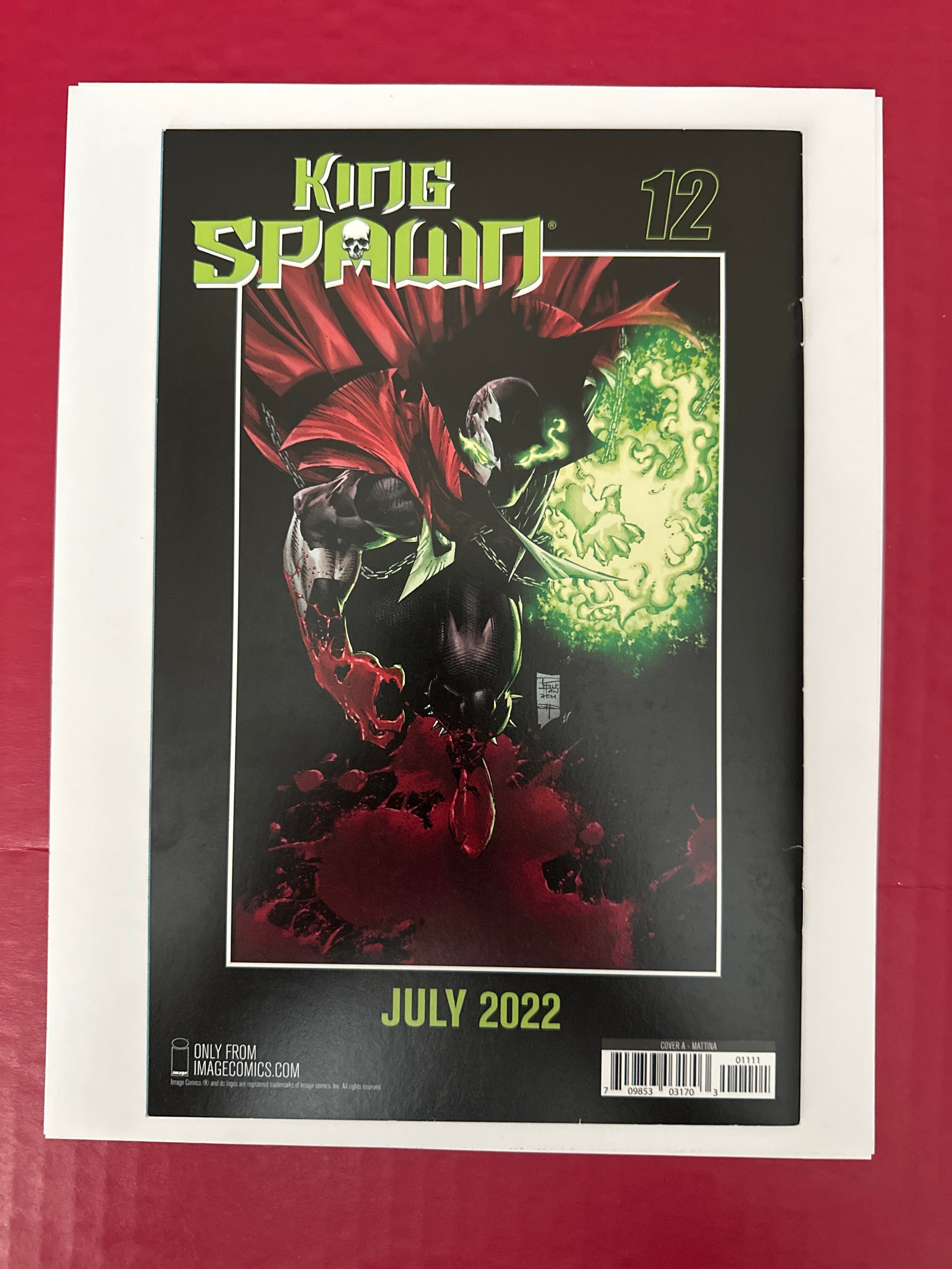 King Spawn #11A (2022) by Ugly Monkey Comics