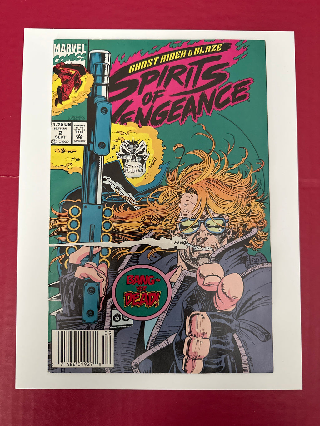 Ghost Rider / Blaze: Spirits of Vengeance #2B (Marvel Comics 1992) by Ugly Monkey Comics