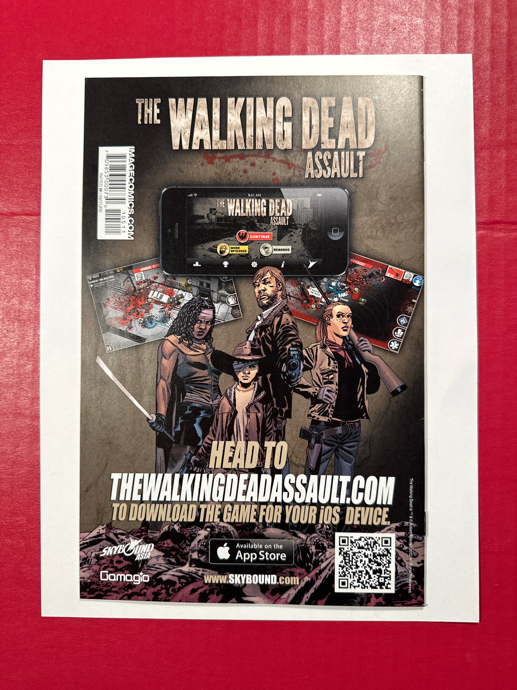 The Walking Dead #105 (Image Comics 2012) by Ugly Monkey Comics
