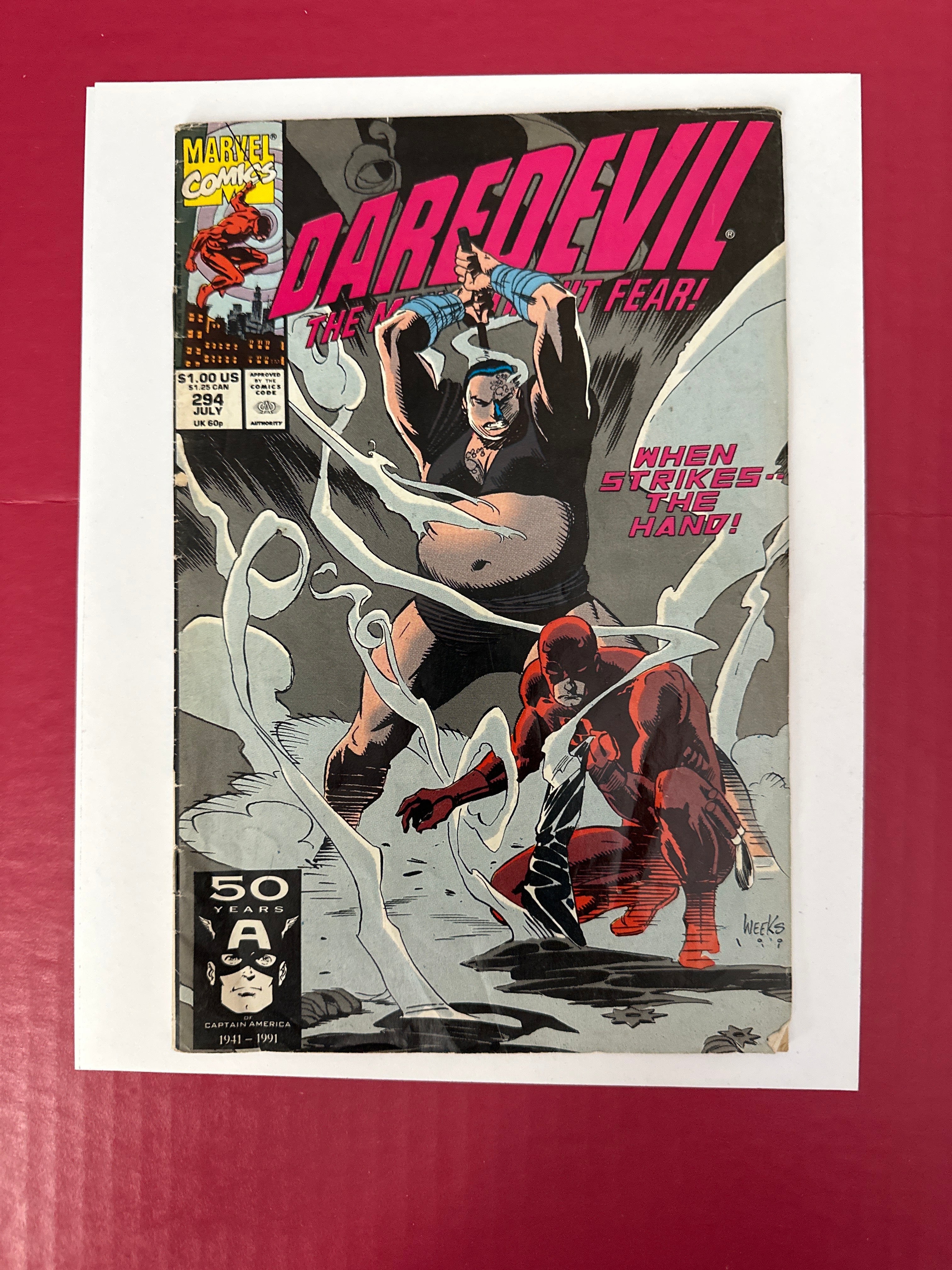 Daredevil, Vol. 1 #294A (1991) by Ugly Monkey Comics