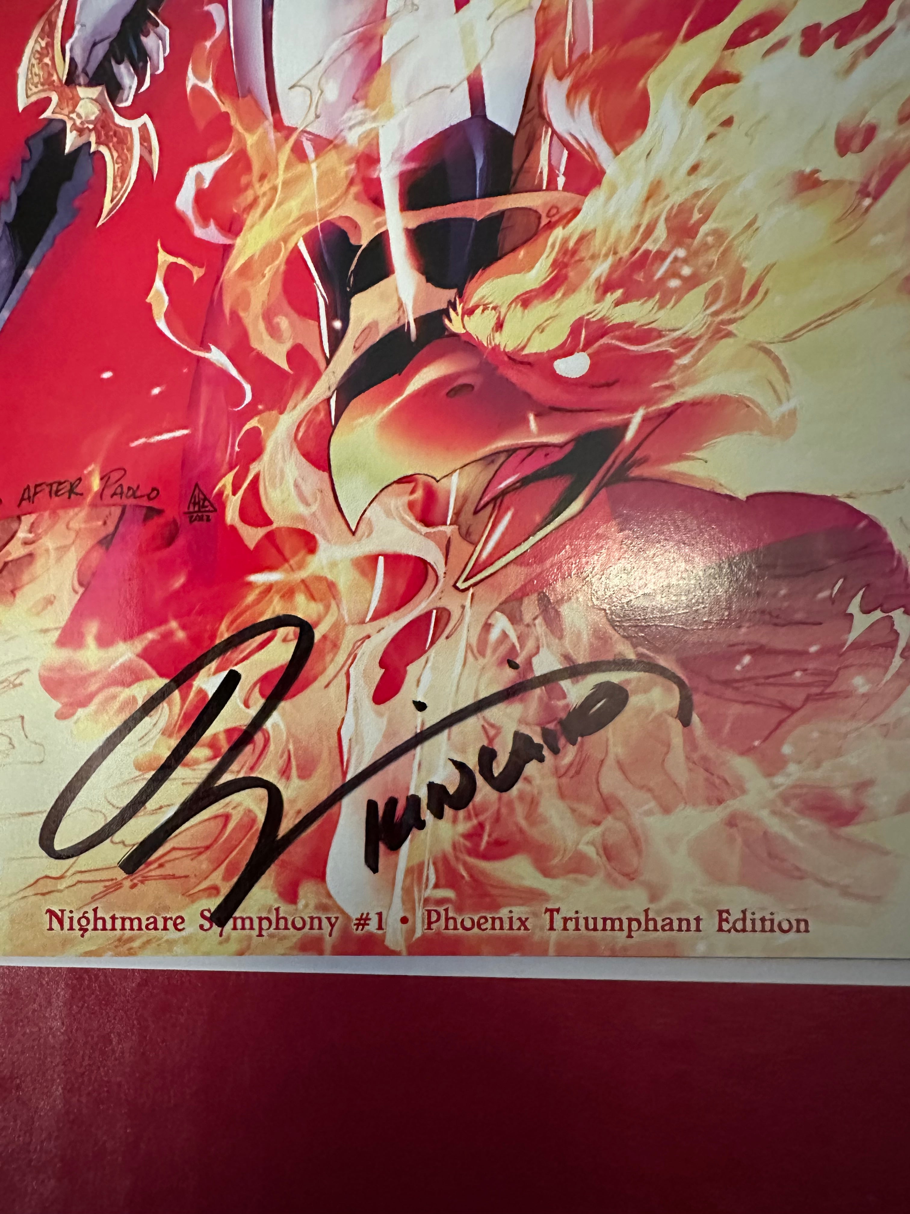 Lady Death: Nightmare Symphony #1 (2018) Ryan Kincaid & Hedwin Zaldiva Phoenix Triumphant Edition (Ltd. 150) Signed