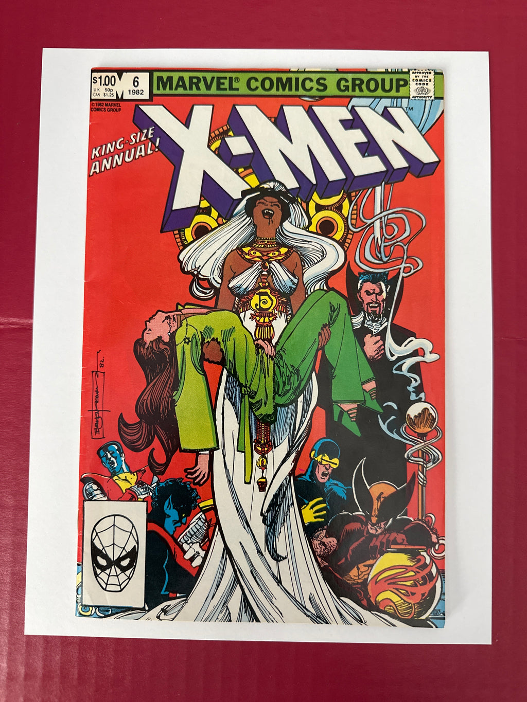 The Uncanny X-Men Annual #6 (Marvel Comics 1982) Direct Edition by Ugly Monkey Comics