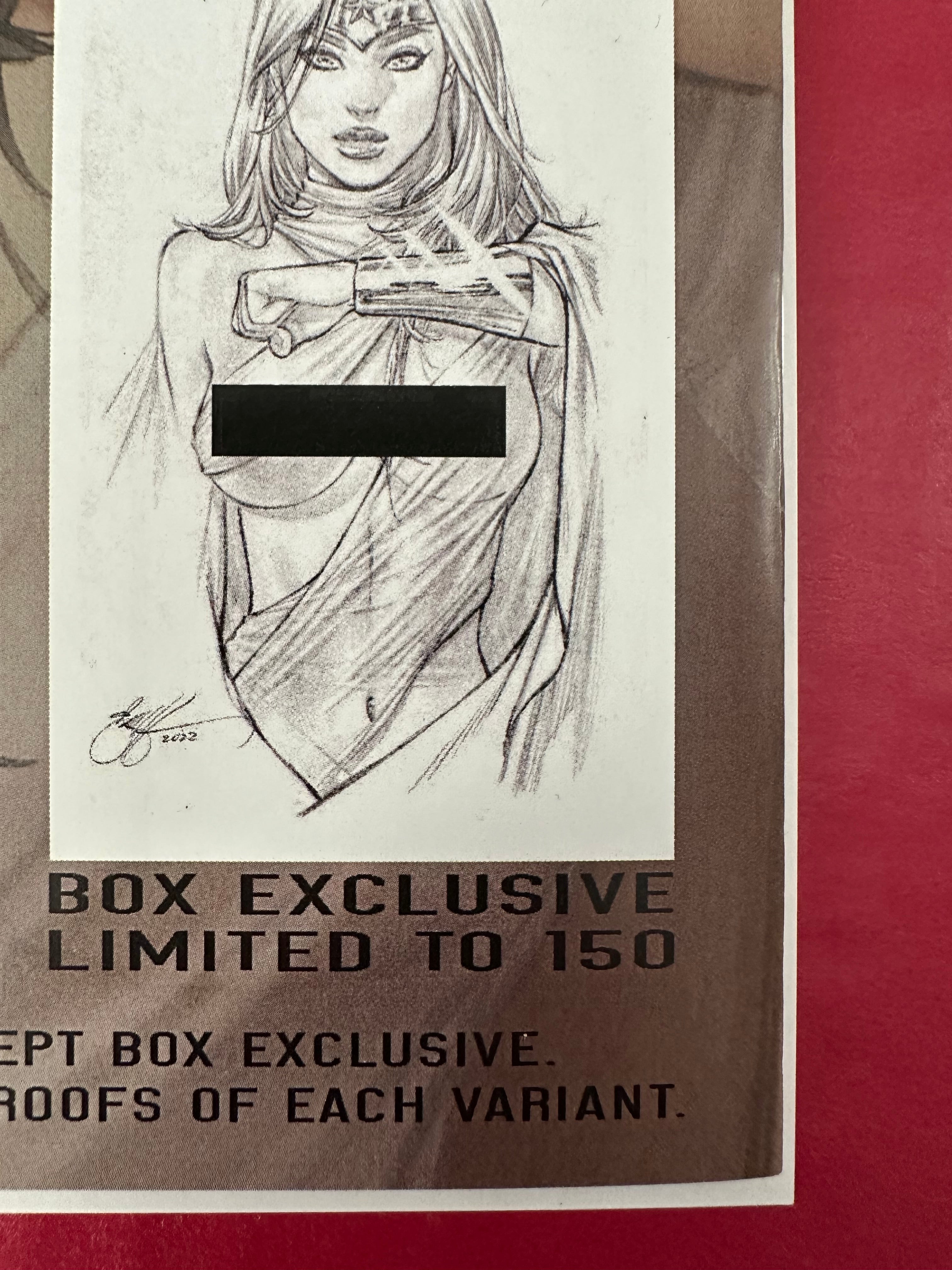 Power Hour Preview Edition #2 (2023) Dallas Fan Expo Exclusive Naughty Virgin Limited to 375 Signed by eBas Preview Edition by Ugly Monkey Comics