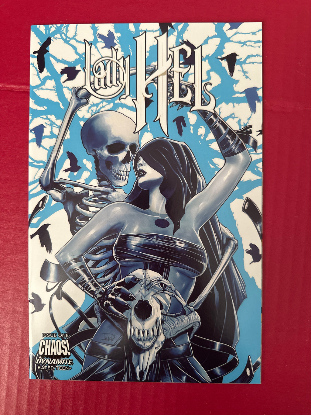 Lady HEL #1B (Dynamite Entertainment 2022) Daniel Maine Variant by Ugly Monkey Comics
