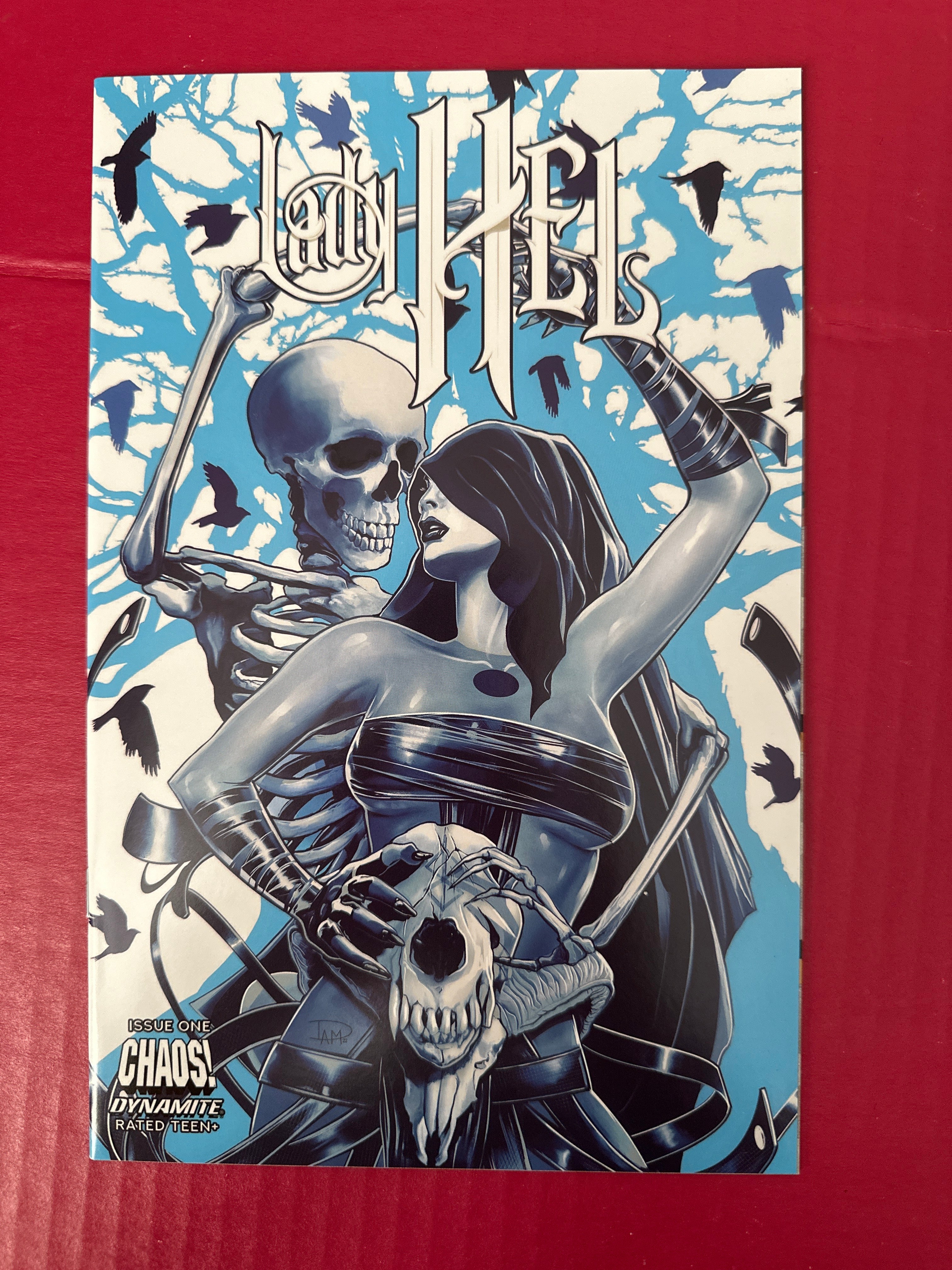 Lady HEL #1B (Dynamite Entertainment 2022) Daniel Maine Variant by Ugly Monkey Comics