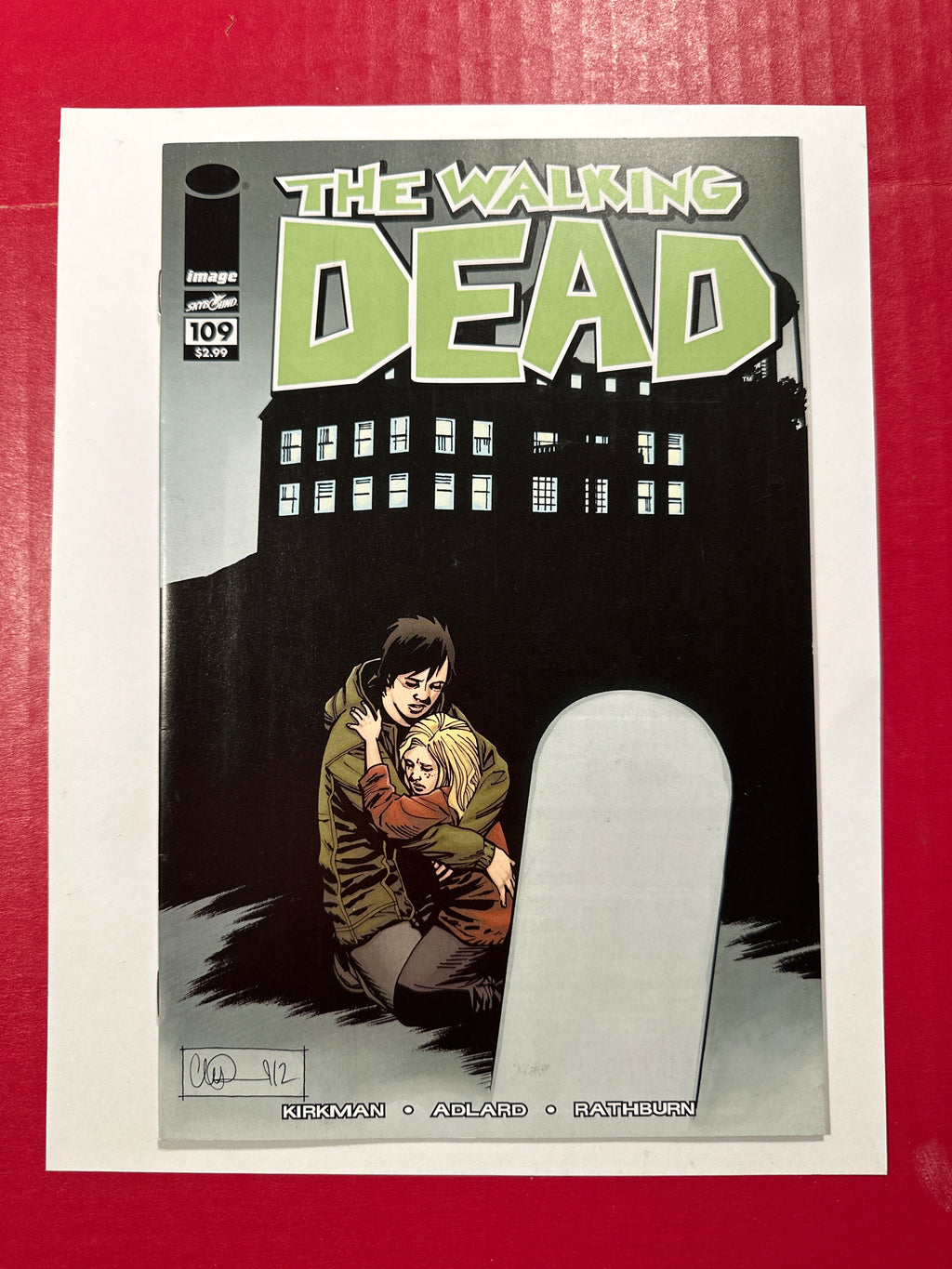 The Walking Dead #109 (Image Comics 2013) Charlie Adlard Regular Cover by Ugly Monkey Comics