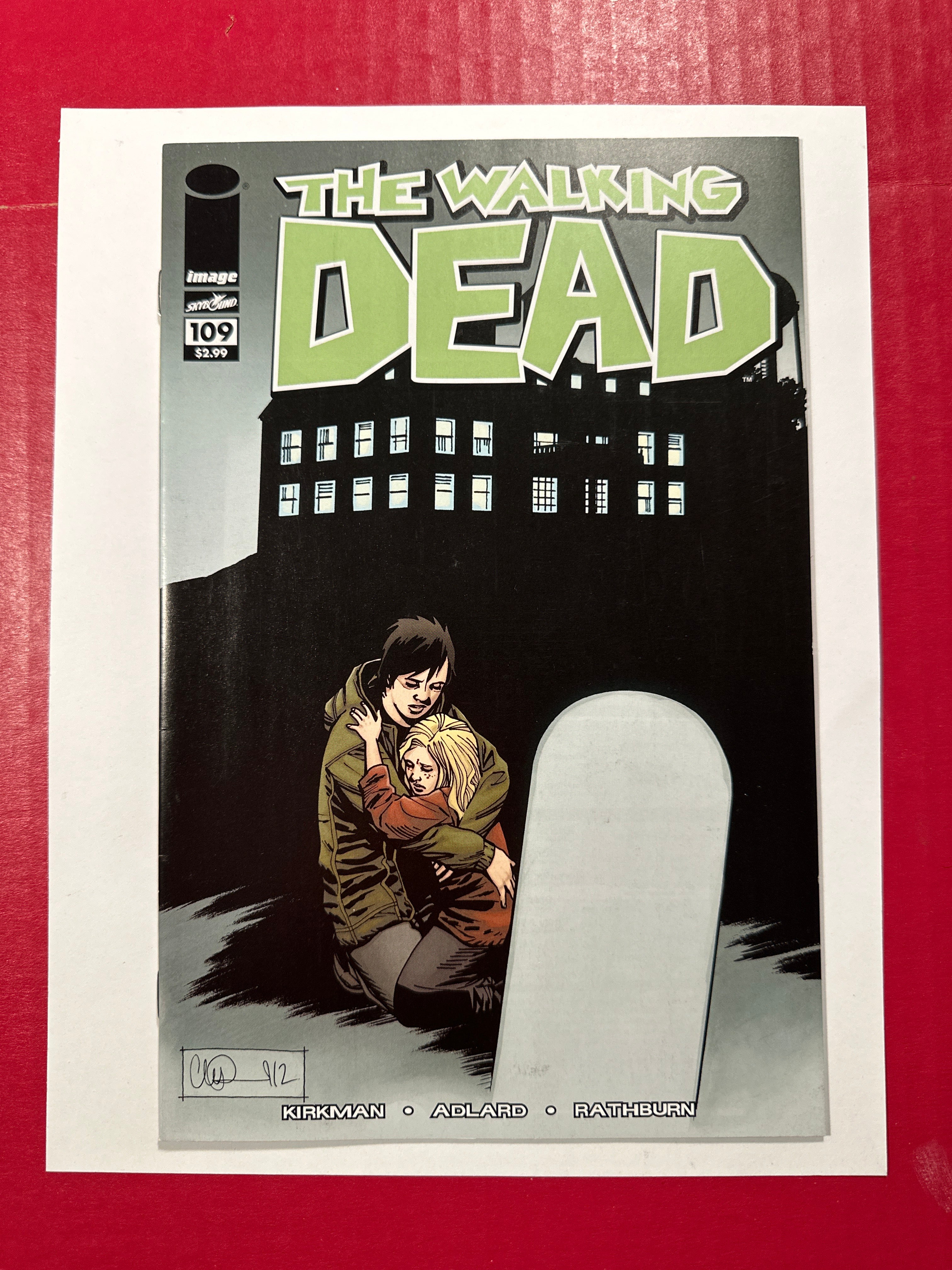 The Walking Dead #109 (Image Comics 2013) Charlie Adlard Regular Cover by Ugly Monkey Comics