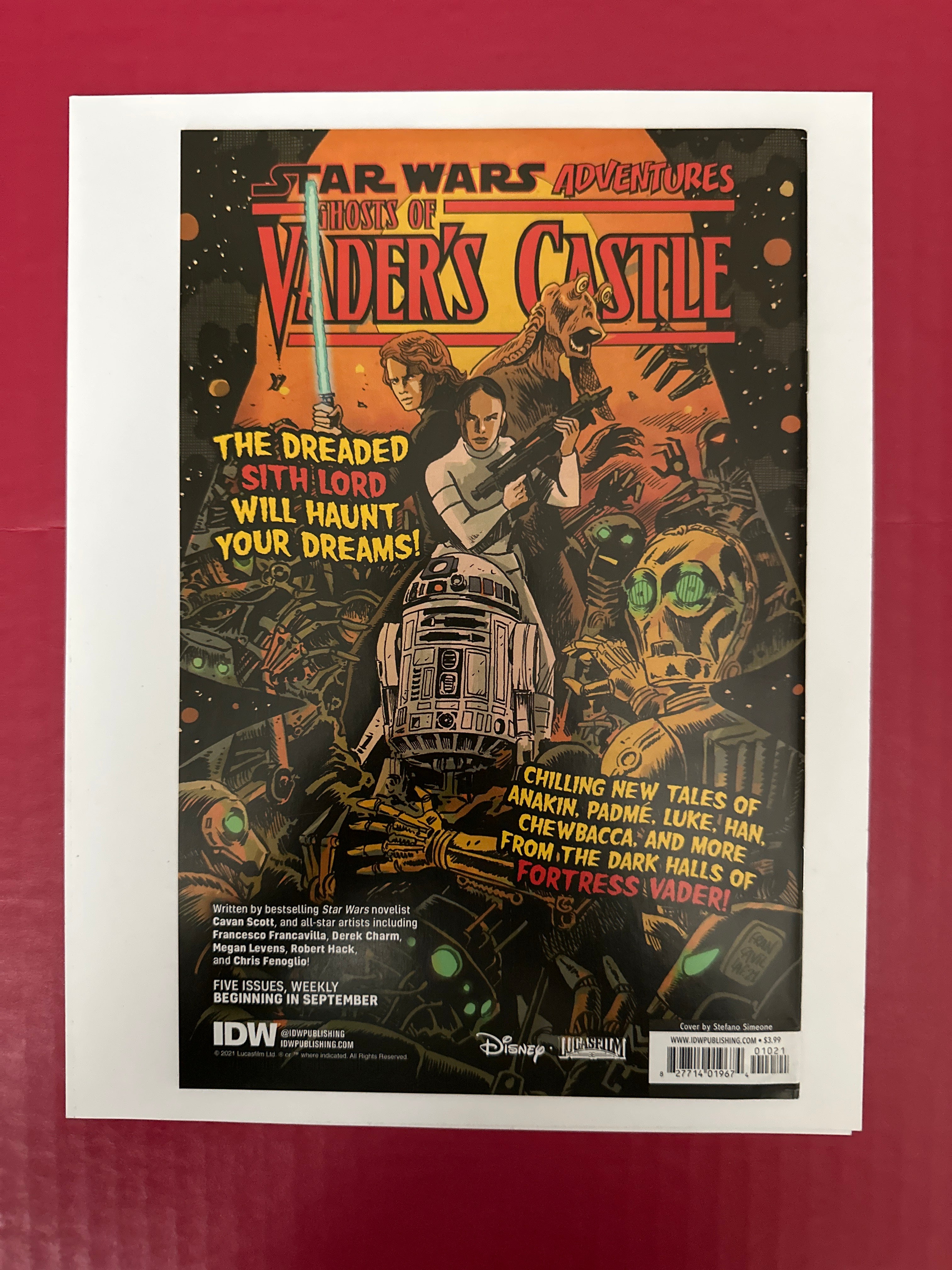 Star Wars Adventures 2020 Issue 10B Mace Windu Lightning Squadron IDW Publishing by Ugly Monkey Comics