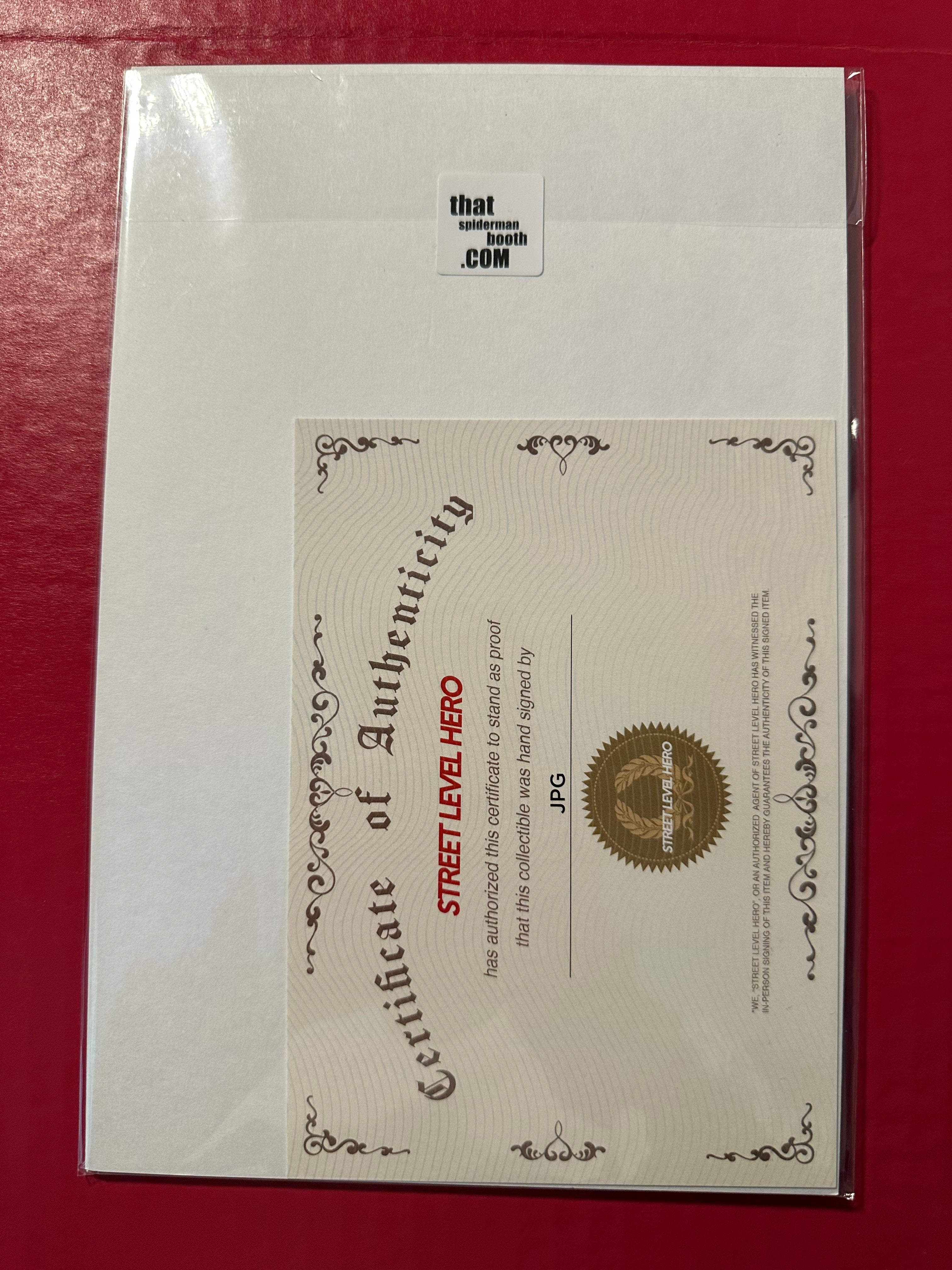 Ninja Funk #1 (2022) Alex Cormack Pokemon Tribute Cover Signed by Writer JPG Mcfly with COA