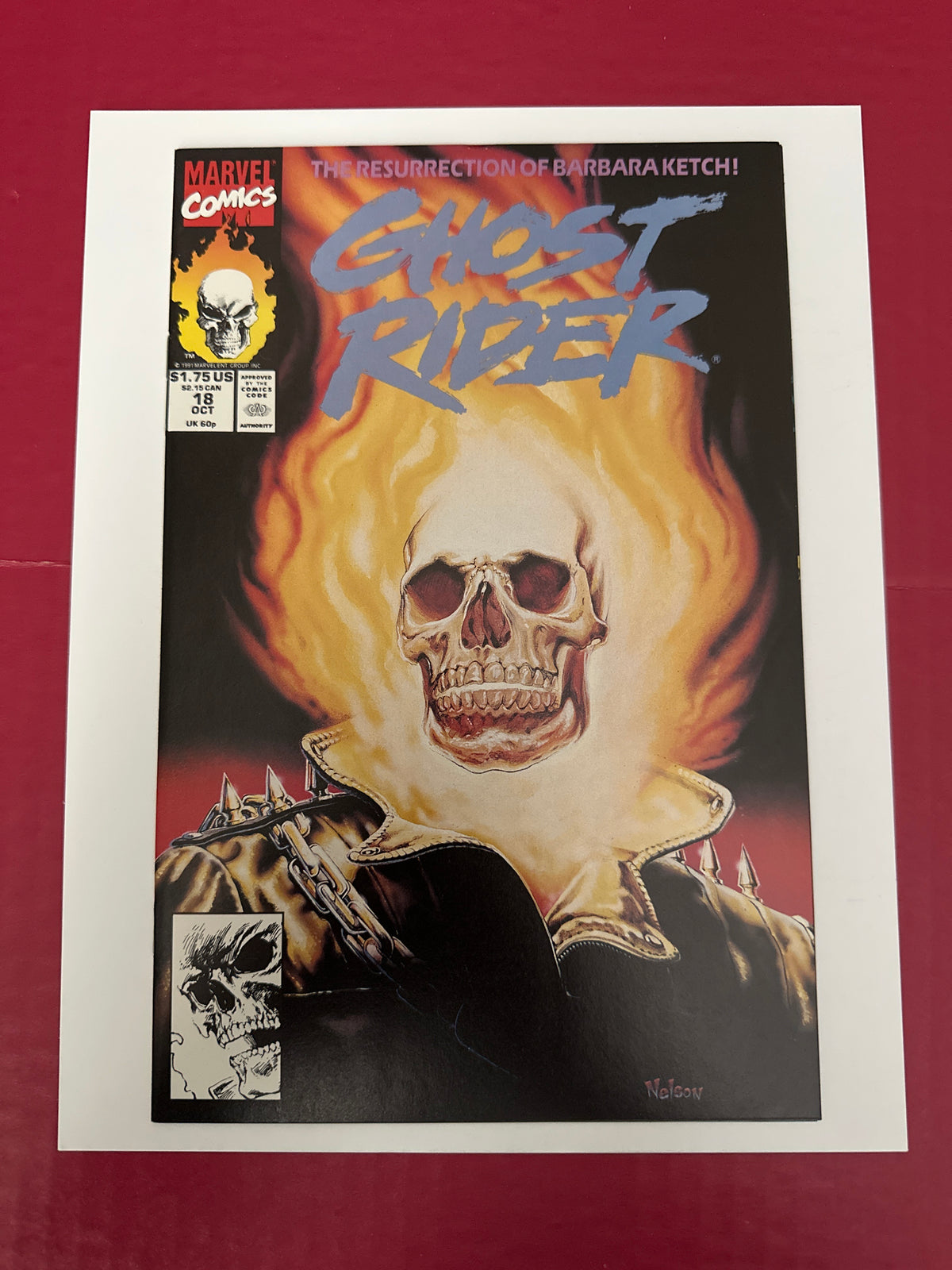Ghost Rider, Vol. 2 (1990-1998) #18A (Marvel Comics 1991) by Ugly Monkey Comics