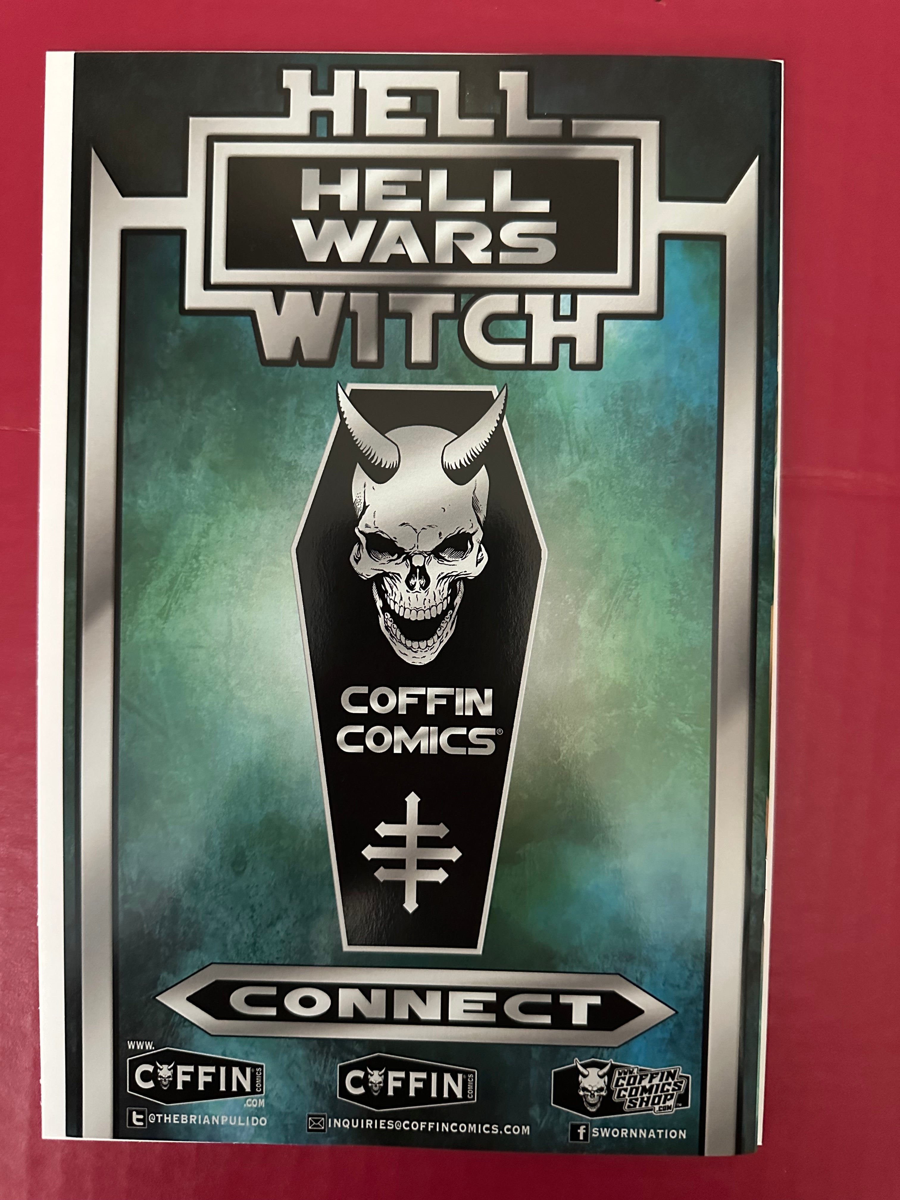 Hellwitch The Forsaken #1 Hell Wars Edition 117/125 Signed by Ugly Monkey Comics
