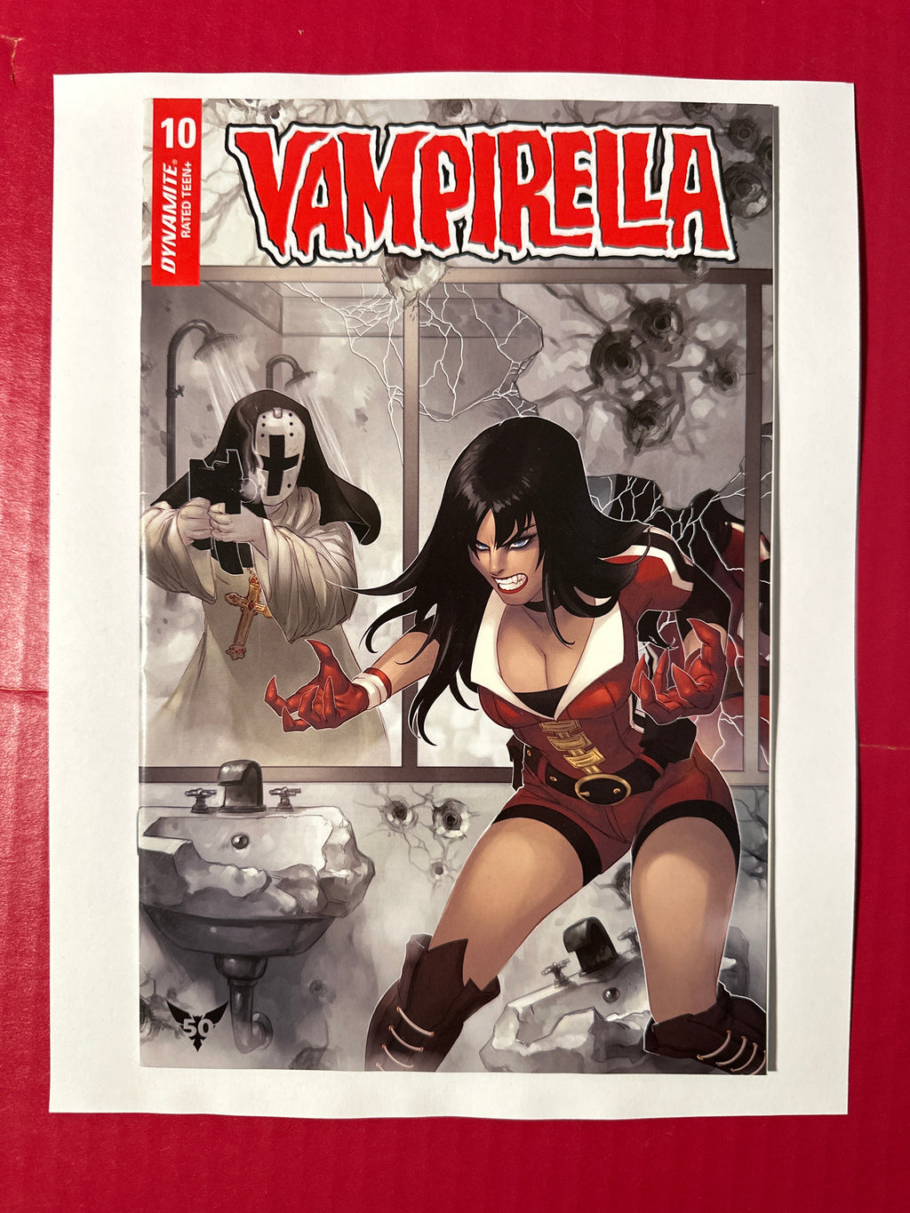 Vampirella, Vol. 6 #10 (Dynamite Entertainment 2020) Bonus FOC Hetrick Cover by Ugly Monkey Comics