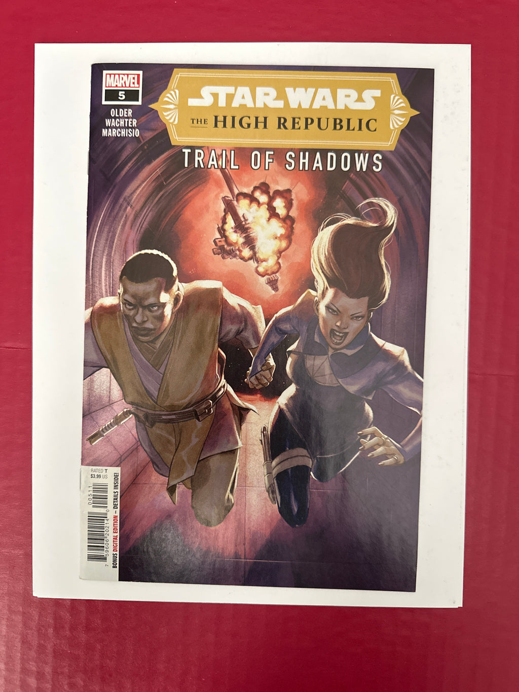 Star Wars: The High Republic - Trail of Shadows #5A (Marvel Comics 2022) by Ugly Monkey Comics