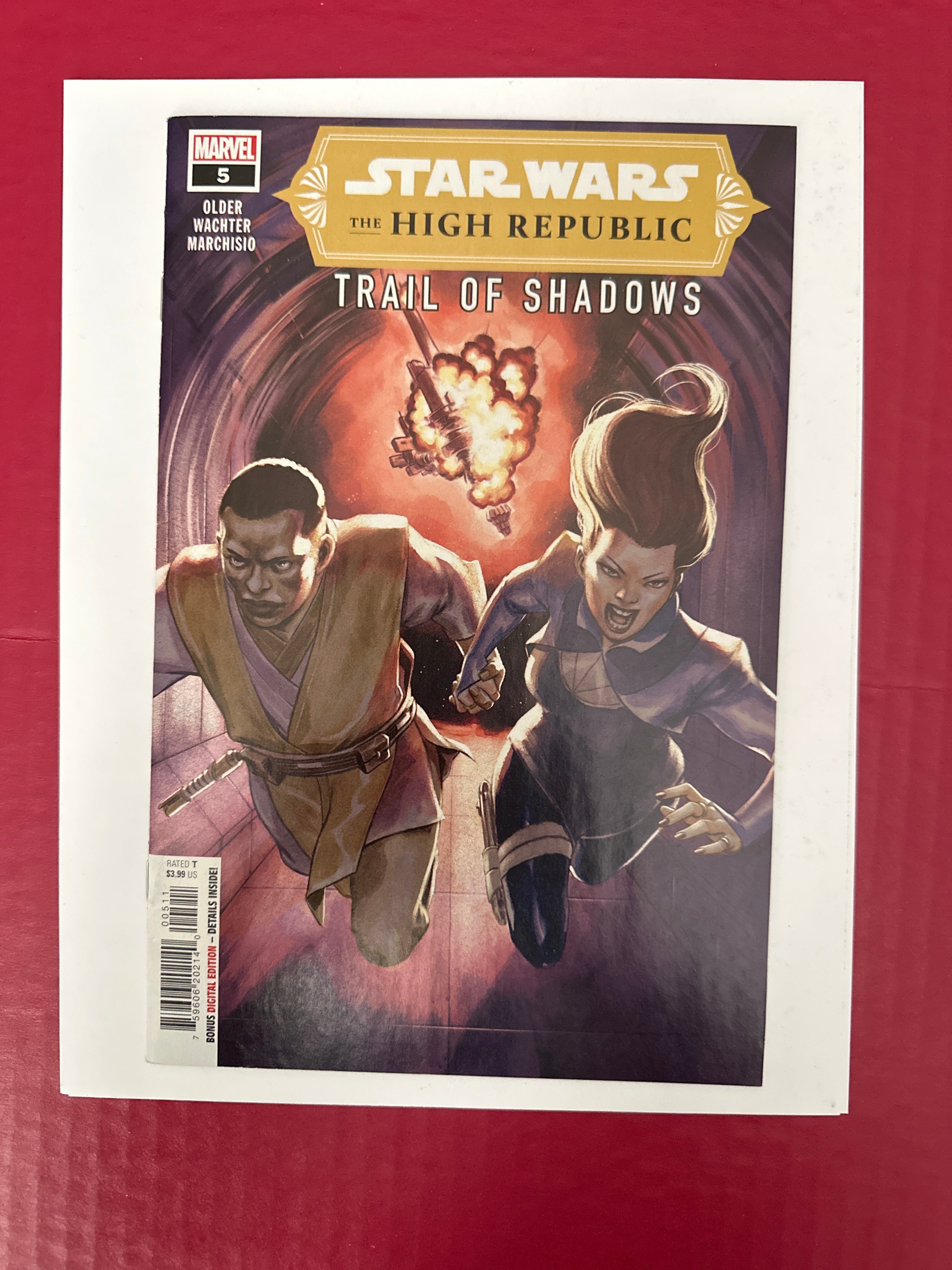 Star Wars: The High Republic - Trail of Shadows #5A (Marvel Comics 2022) by Ugly Monkey Comics