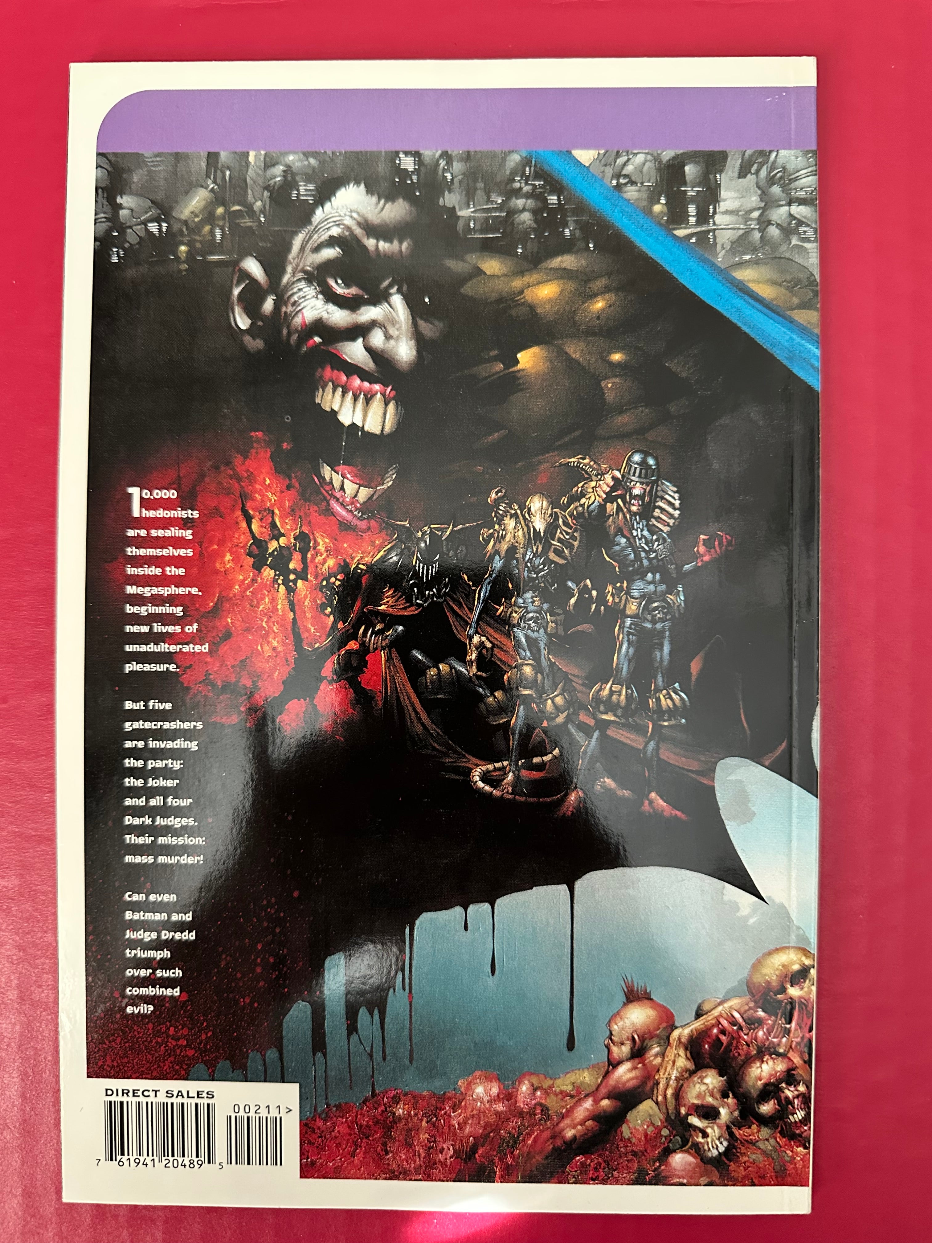 Batman / Judge Dredd: Die Laughing #2 (1998) by Ugly Monkey Comics
