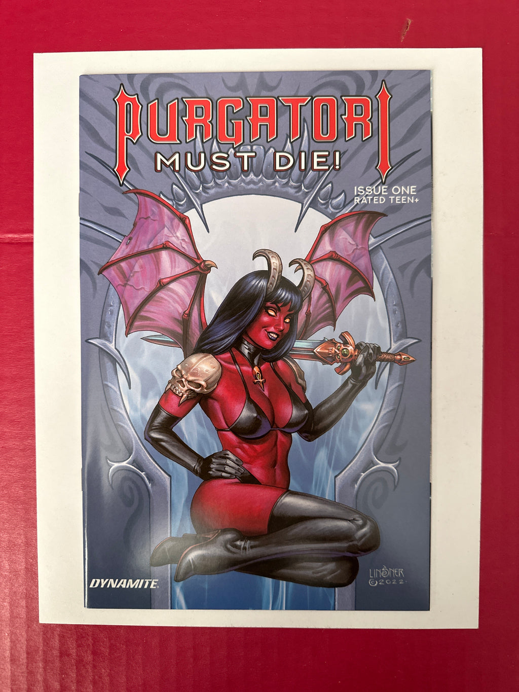 Purgatori Must Die! #1B (Dynamite Entertainment 2023) Linsner Variant by Ugly Monkey Comics