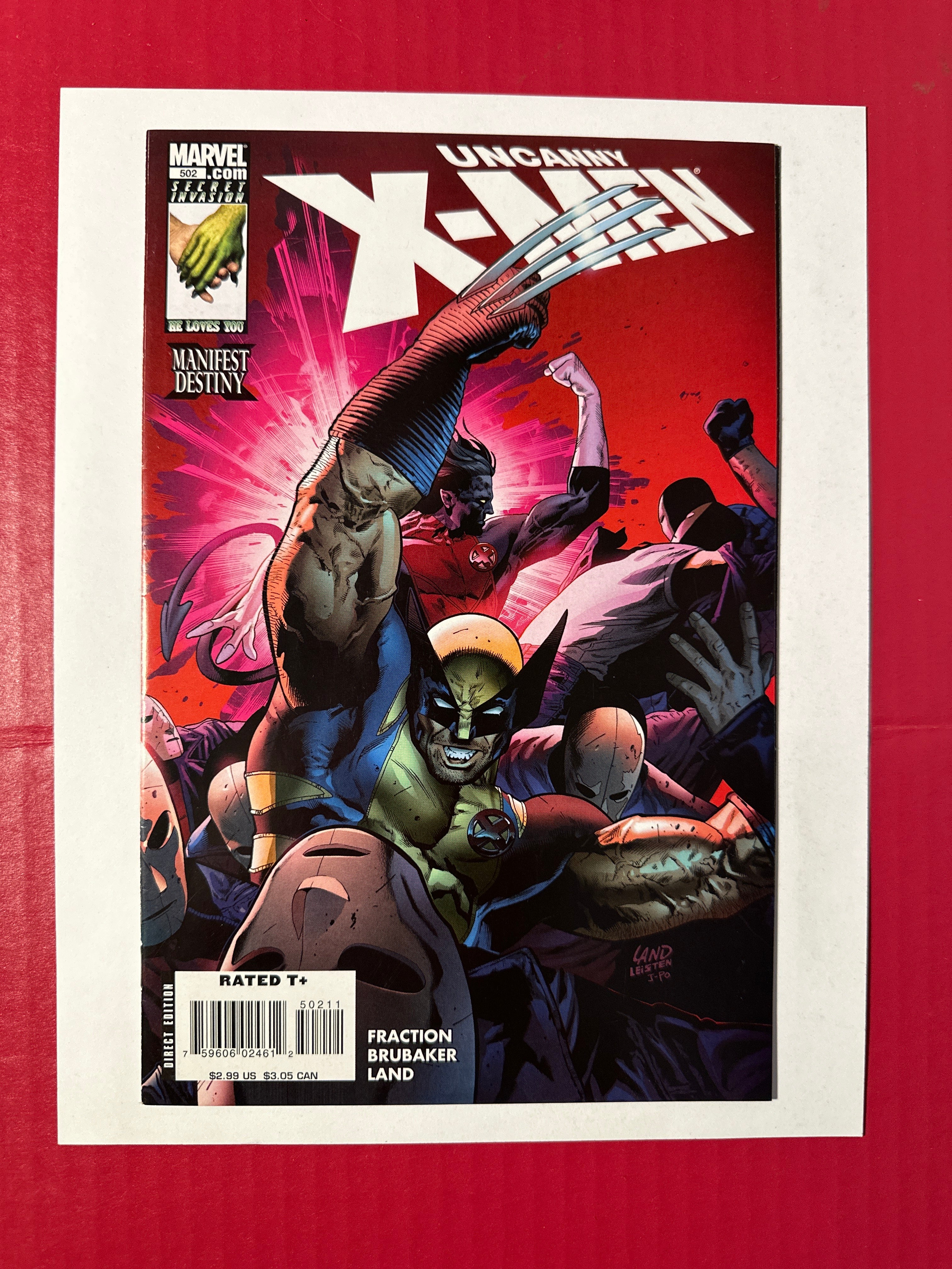 The Uncanny X-Men, Vol. 1 #502 (Marvel Comics 2008) Greg Land Regular by Ugly Monkey Comics