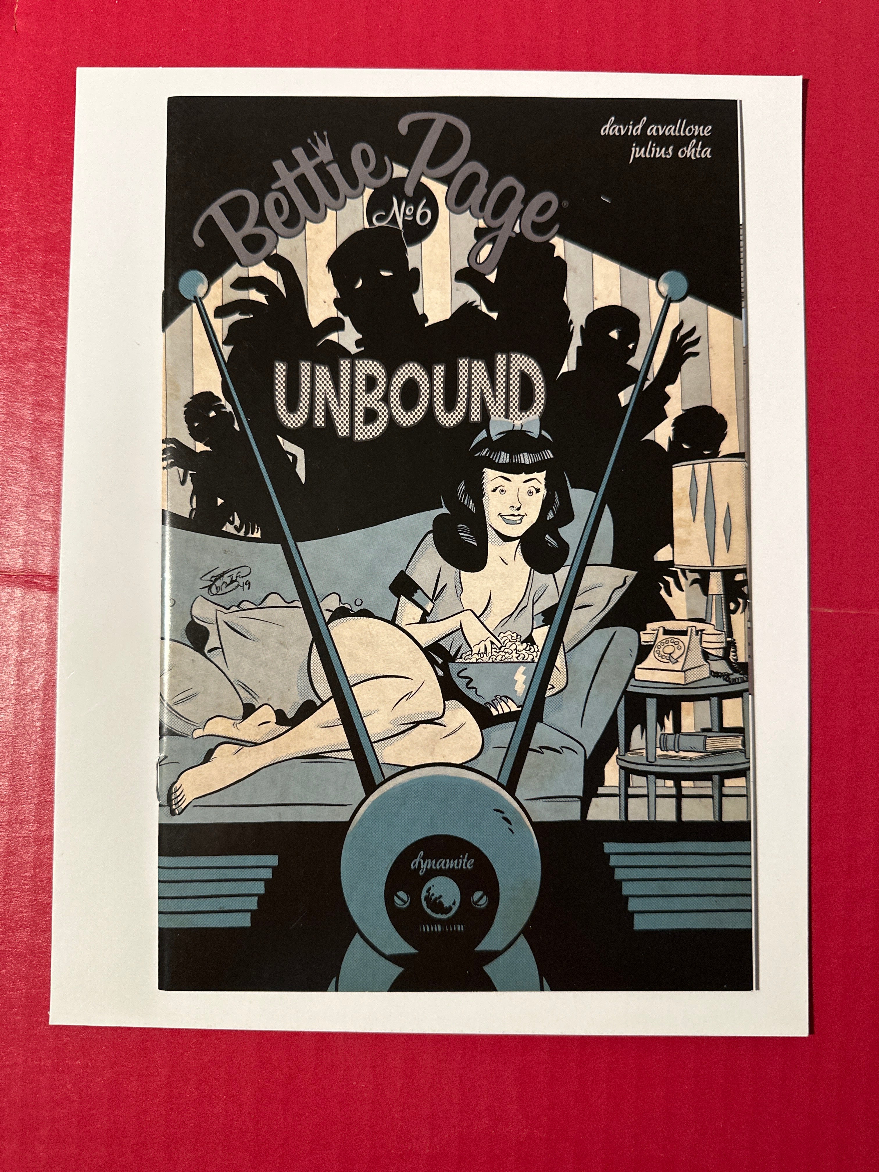 Bettie Page: Unbound #6B (Dynamite Entertainment 2019) by Ugly Monkey Comics