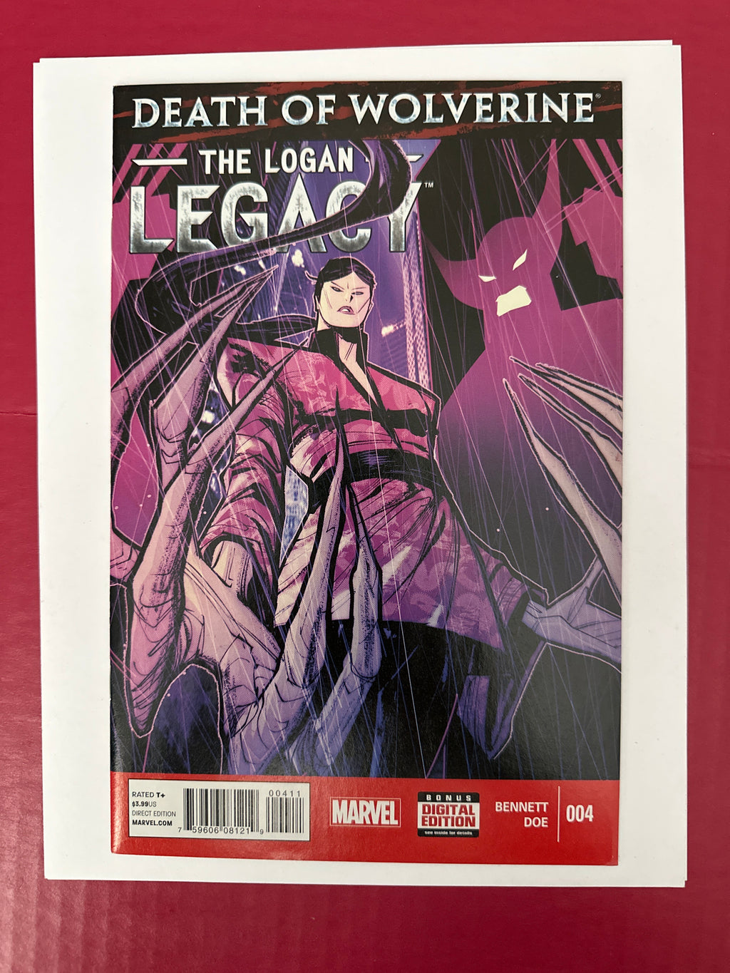 Death of Wolverine: The Logan Legacy #4A (2014 Marvel Comics) by Ugly Monkey Comics