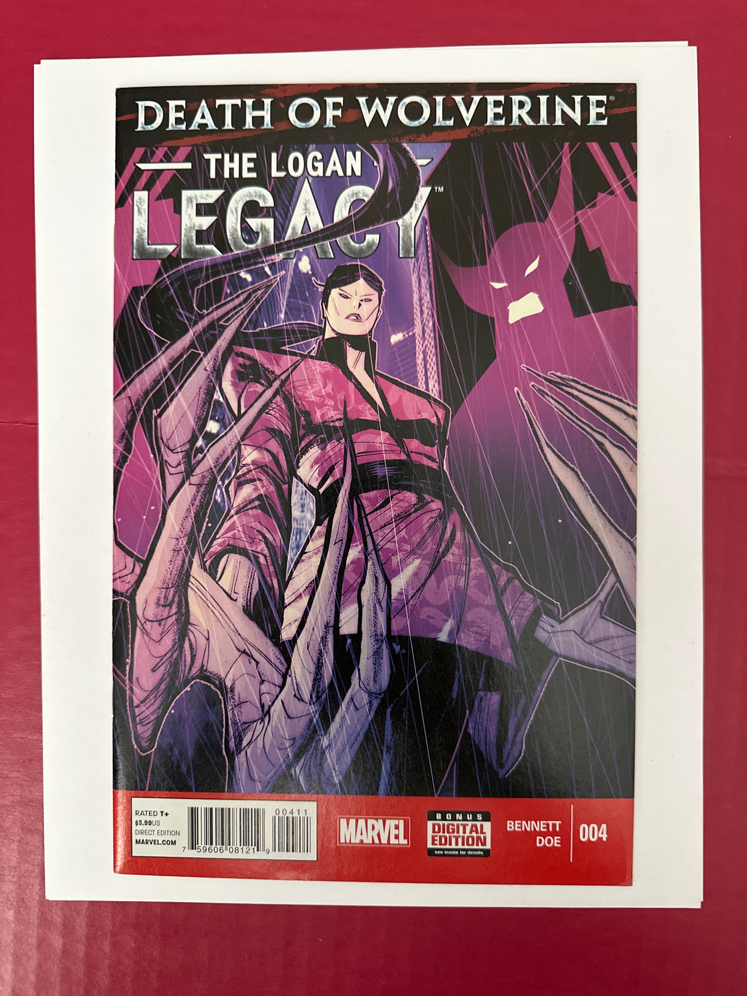 Death of Wolverine: The Logan Legacy #4A (2014 Marvel Comics) by Ugly Monkey Comics